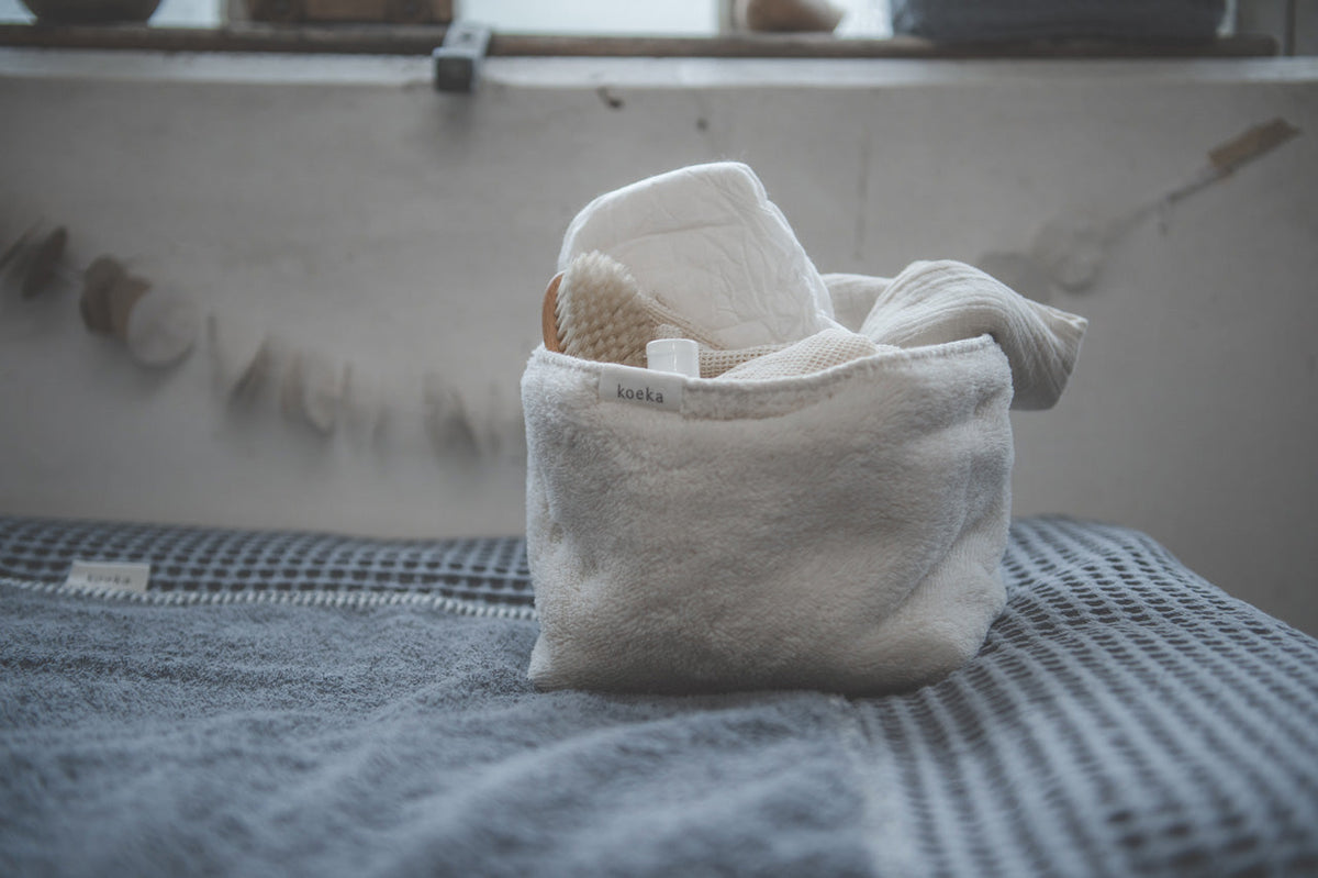 Wickeltischkorb Teddy Koeka Malmo, Farbe Pebble, Bild 7