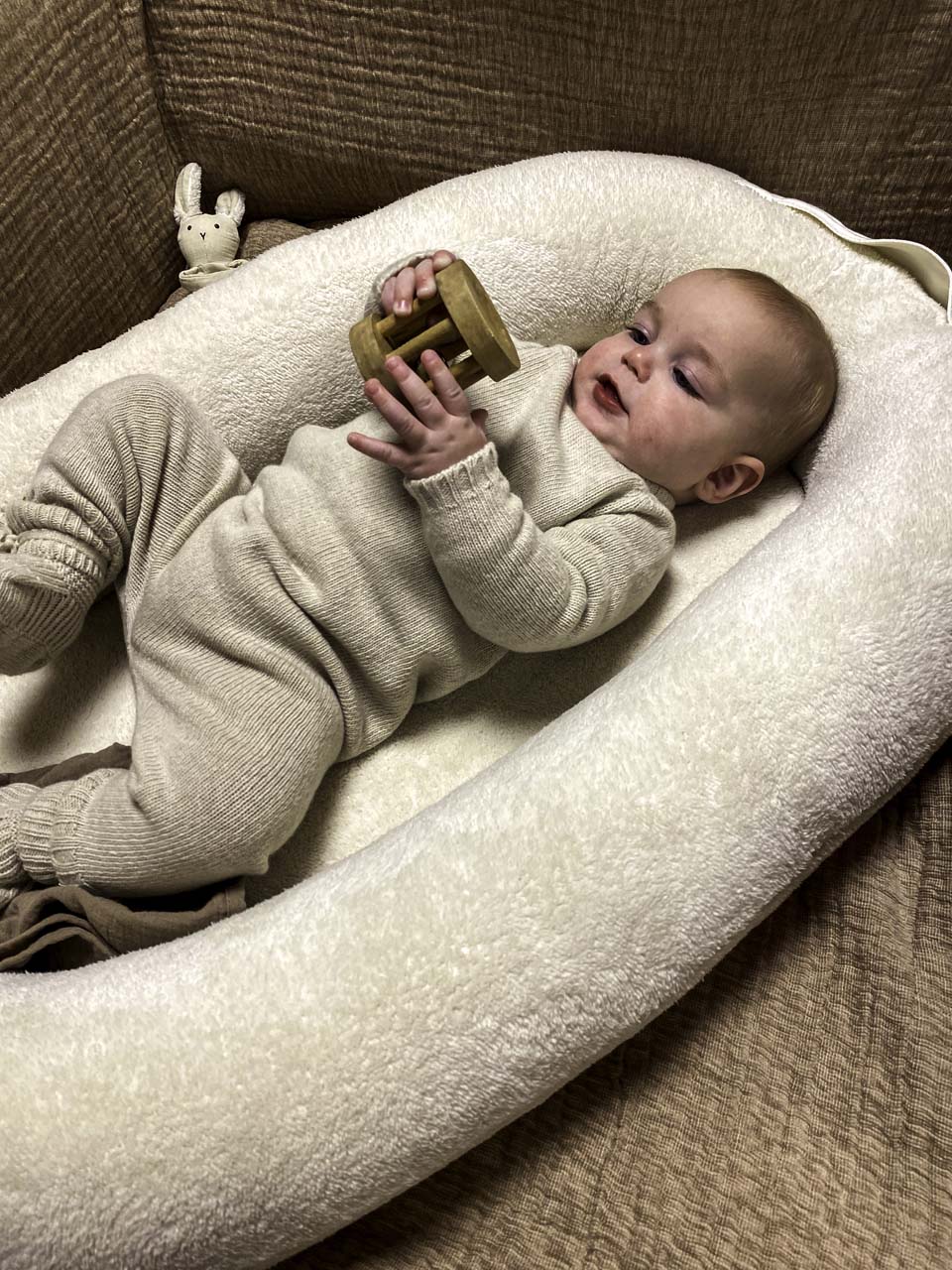 Babynest Teddy Koeka Malmo, Farbe Pebble, Bild 6
