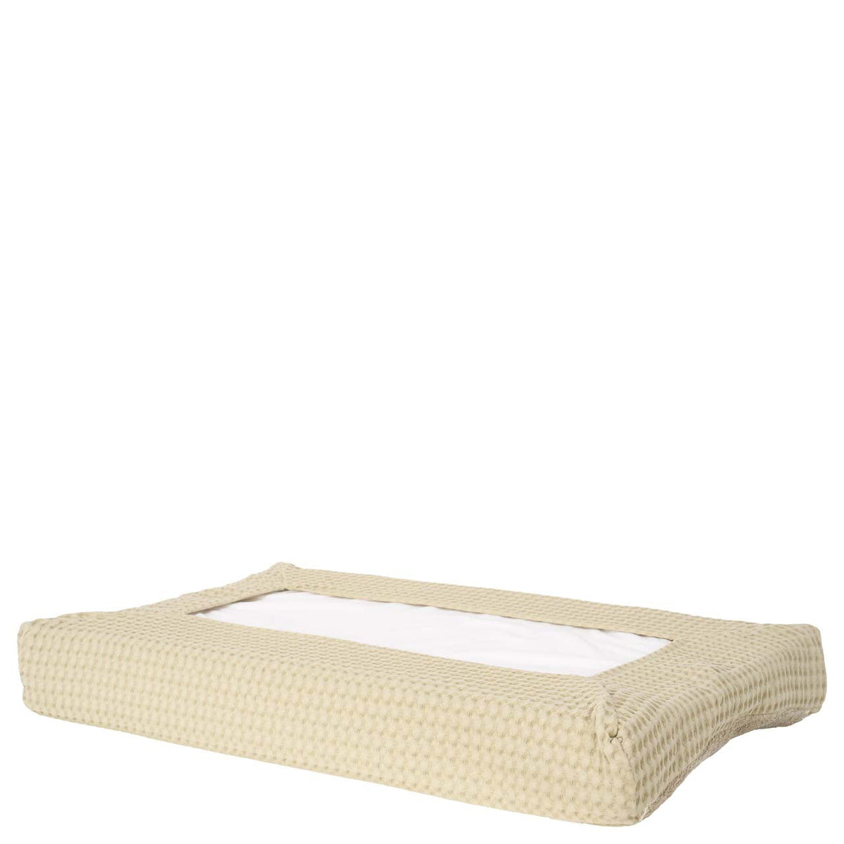 Wickelauflagenbezug Waffel 45 × 73 cm von Koeka Amsterdam in Olive, Ansicht 2