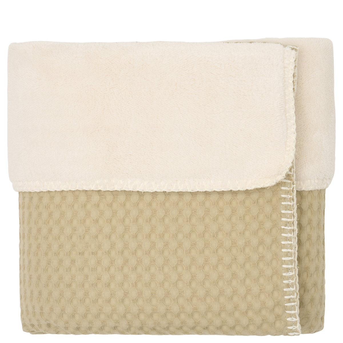 Koeka Oslo Babydecke in Olive, zweite Ansicht