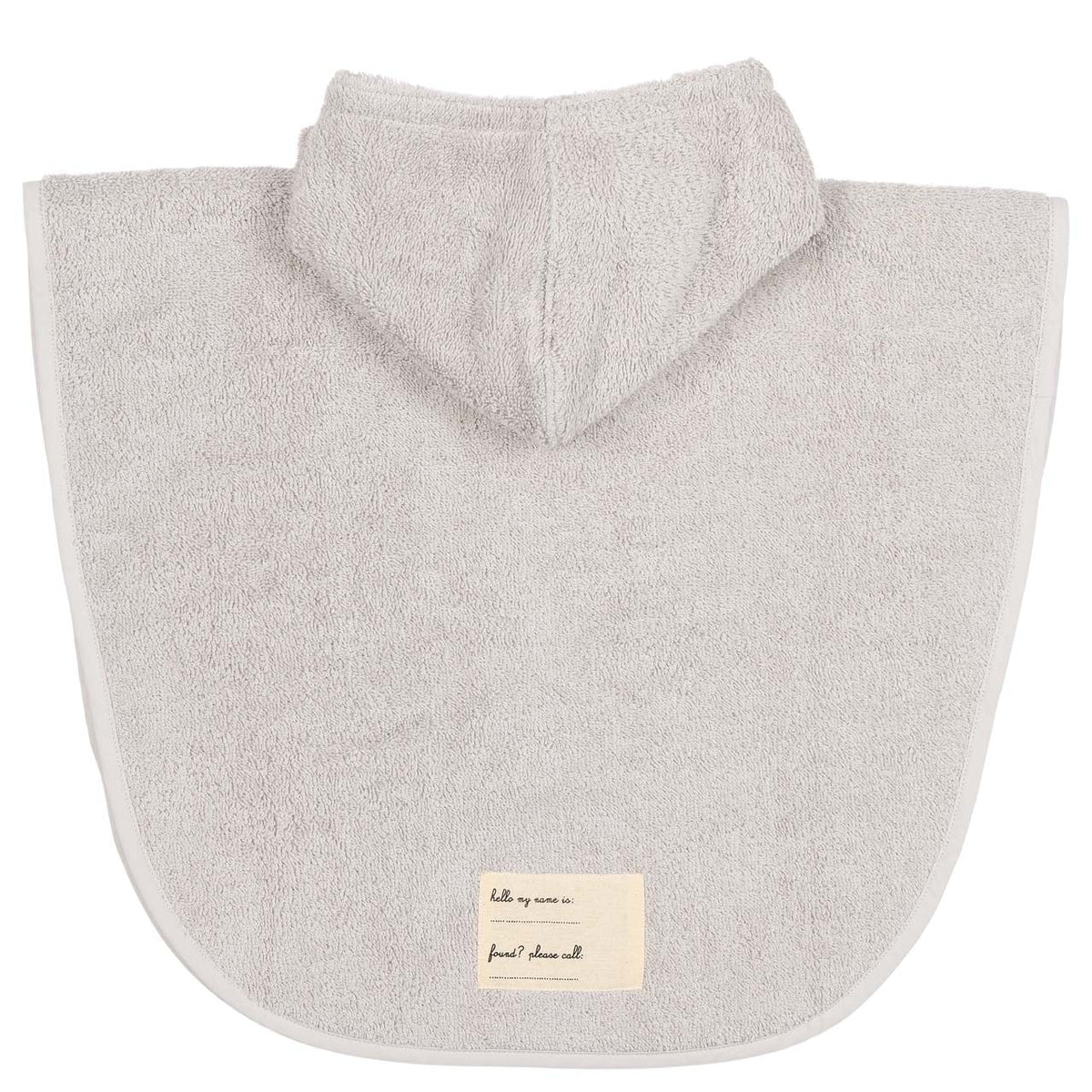 Badeponcho mit Kapuze von Koeka Dijon Daily in Stone, Ansicht 2