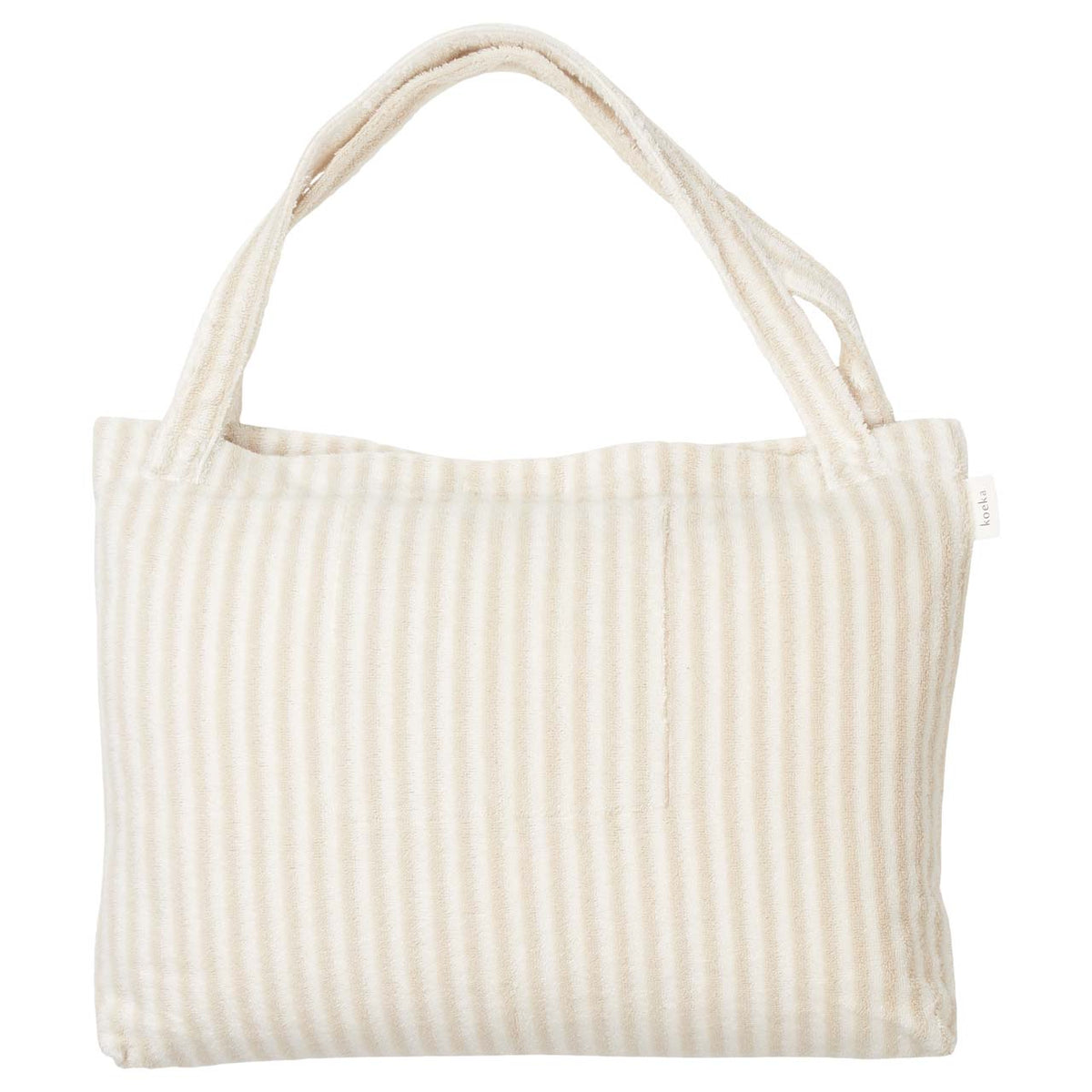 Mombag aus Frottee von Koeka Playa in Sand, Ansicht 2