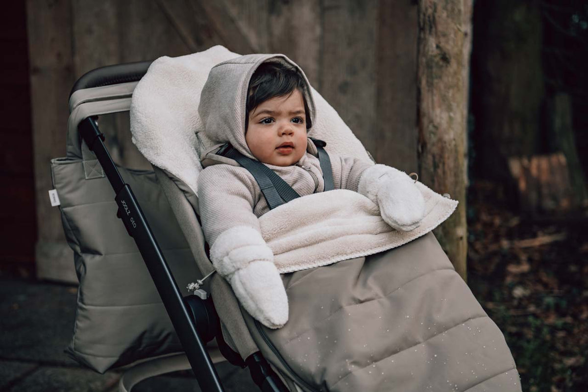 Koeka Calgary Buggy-Fußsack Taupe, Detailansicht