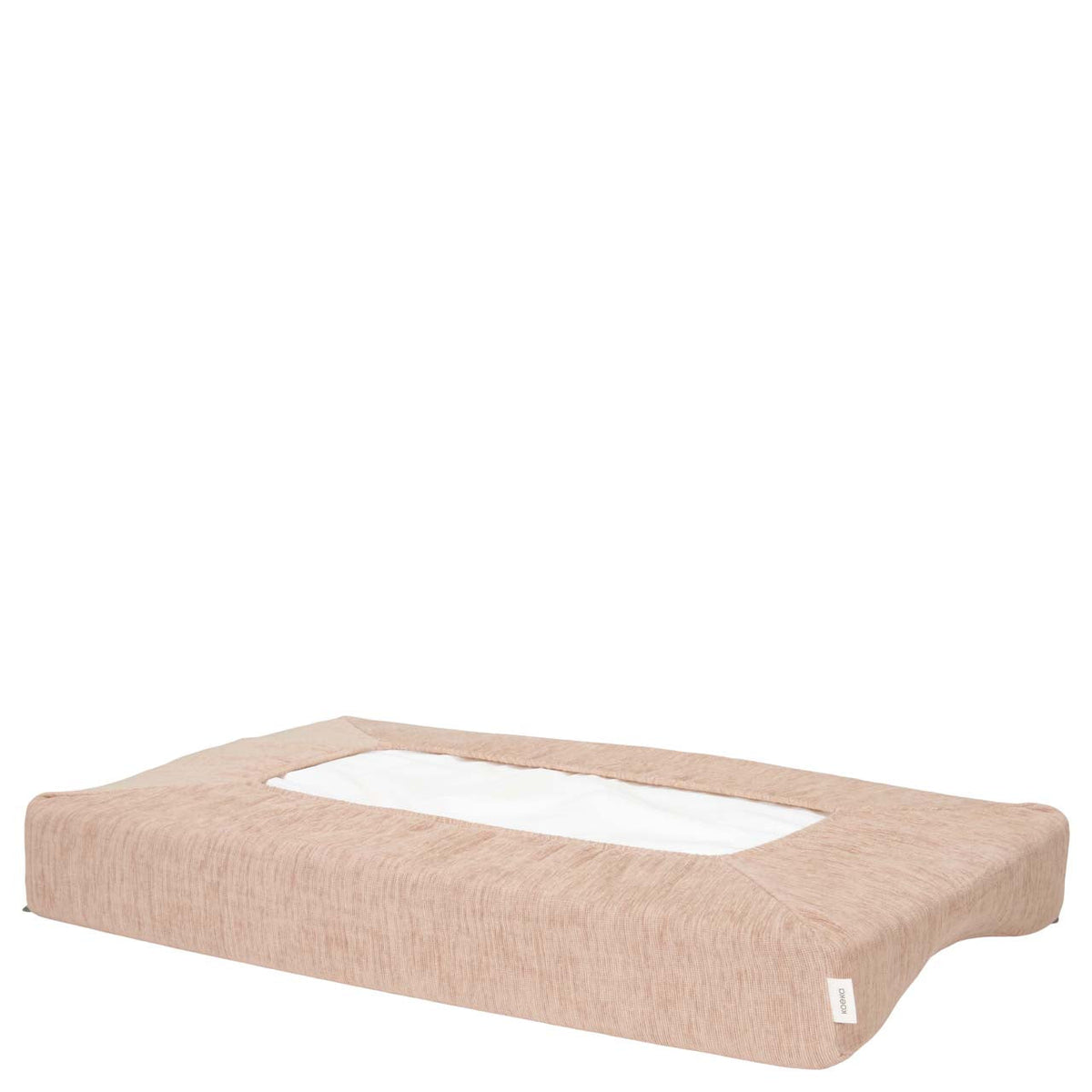 Wickelauflagenbezug Chenille 45 × 73 cm von Koeka Rivoli in caffe, Ansicht 2