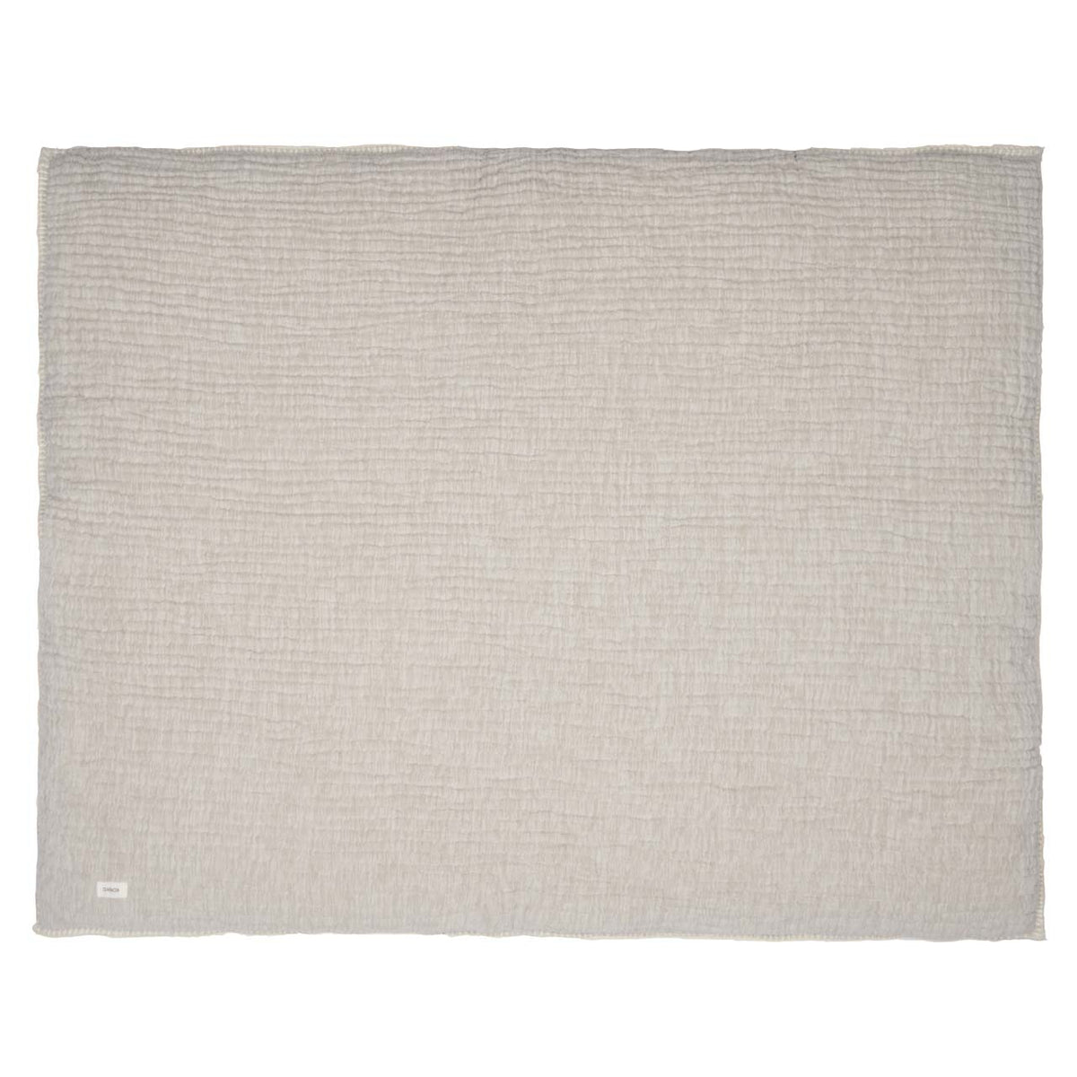 Laufgittereinlage Chenille 75 × 95 cm von Koeka Rivoli in Stone und Warm White