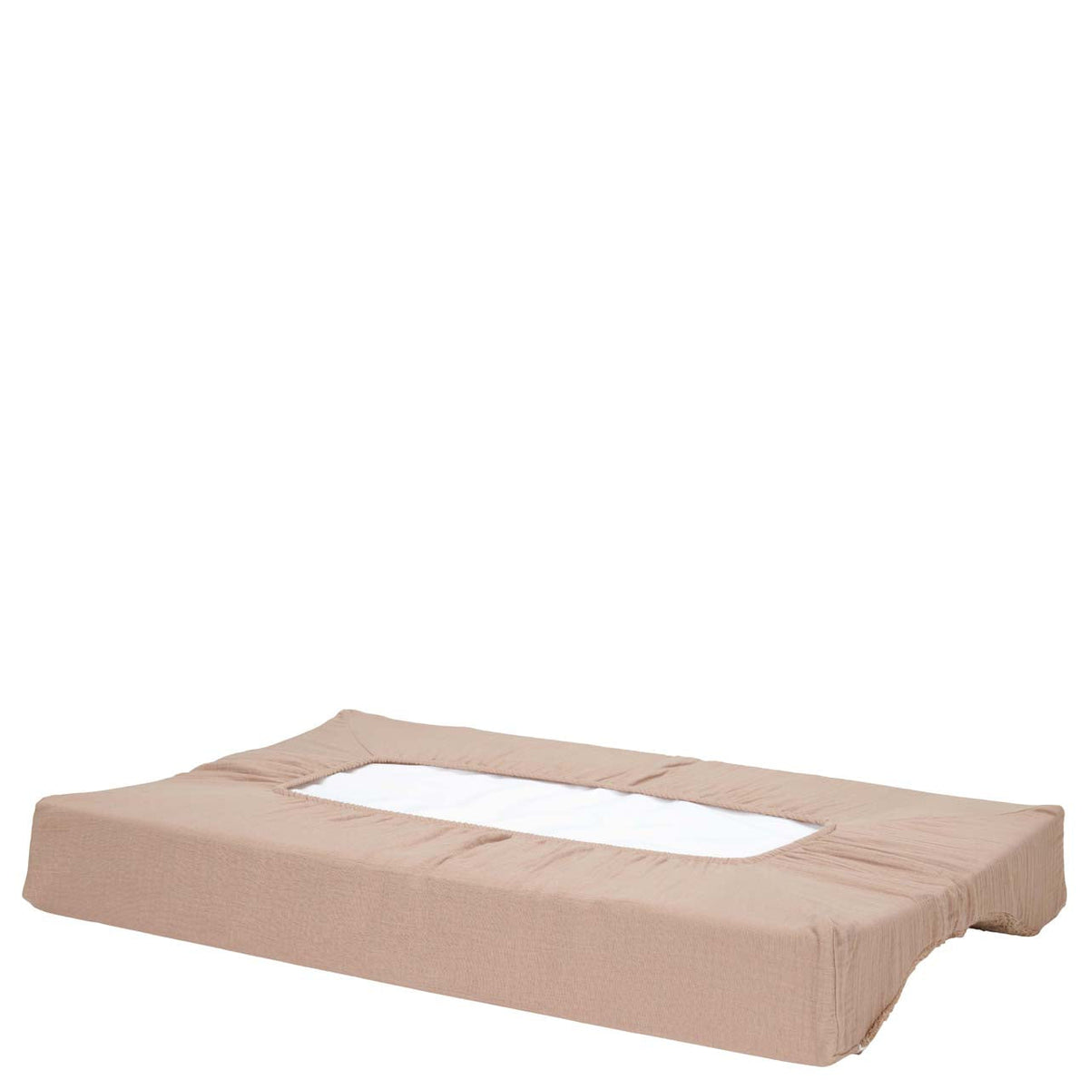 Wickelauflagenbezug Musselin 45 × 73 cm von Koeka Faro in Caffe, Ansicht 2