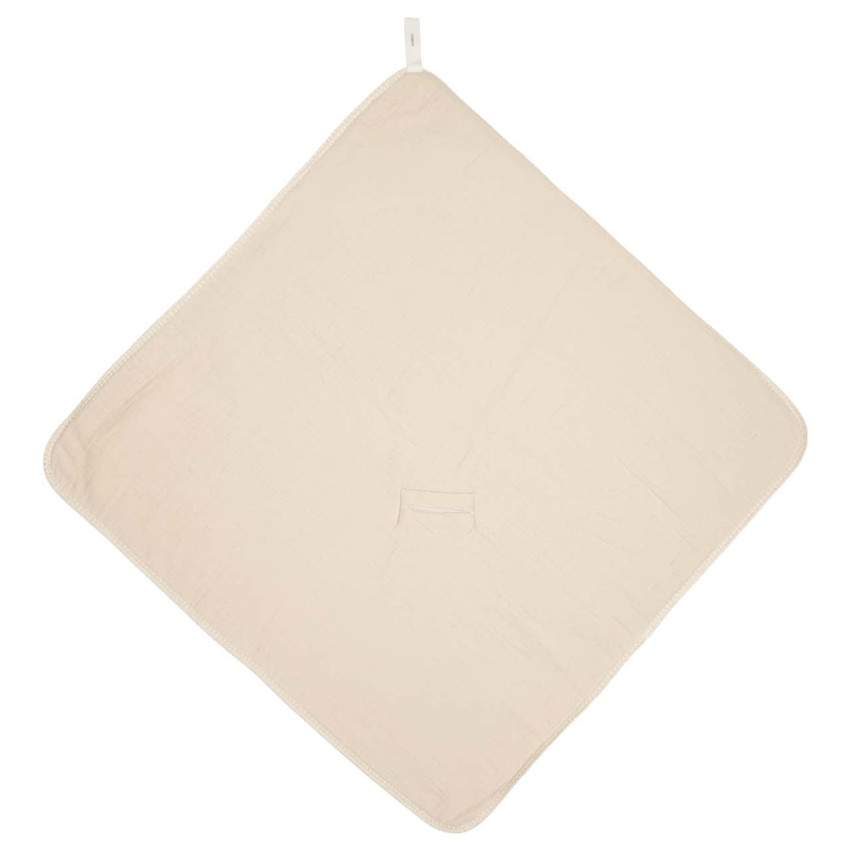 Einschlagdecke Musselin mit Teddyfutter von Koeka Faro in warm white, Ansicht 2