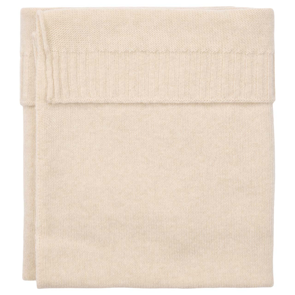 Babydecke aus Merinowolle und Kaschmir 75 × 90 cm von Koeka Beja in warm white, Ansicht 2
