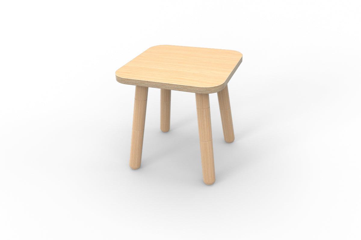 Kinderhocker growing table Buche geölt