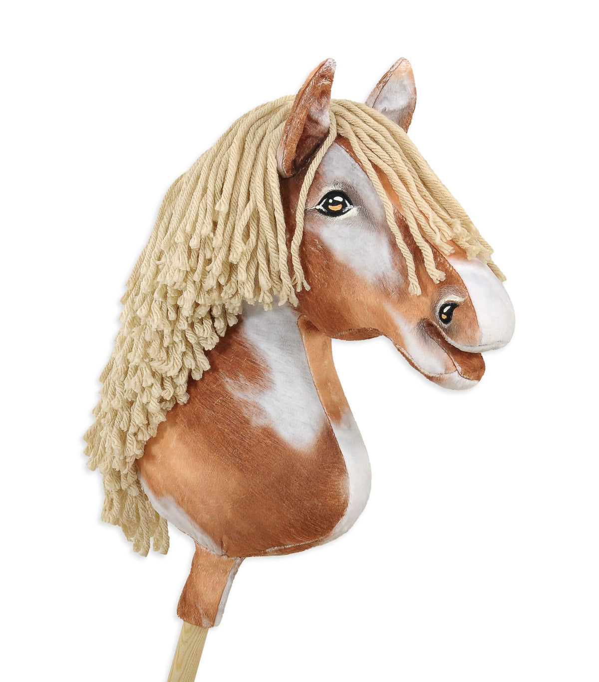 Hobby Horse A3 Super Hobby Horse – Schecke, beige Mähne