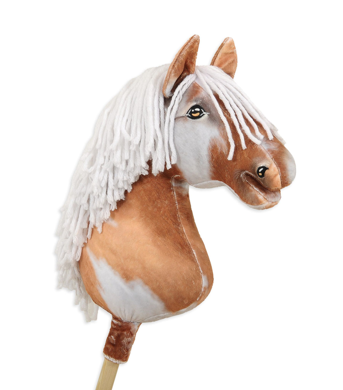 Hobby Horse A3 Super Hobby Horse – Schecke, weiße Mähne