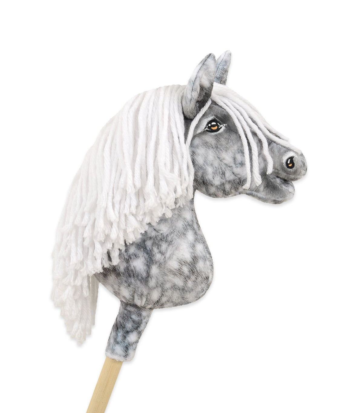 Hobby Horse A4 Super Hobby Horse – Apfelschimmel, weiße Mähne