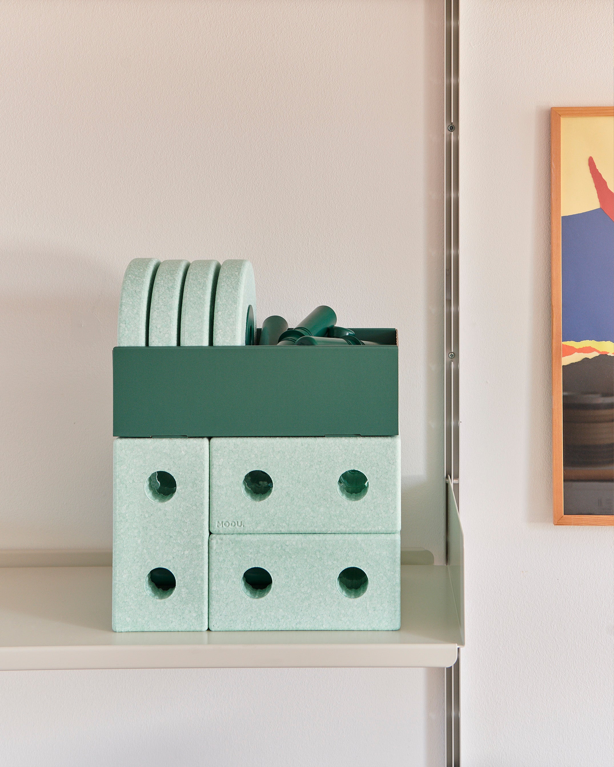 MODU 3-in-1 Lauflernwagen – Baby Lauflernwagen mit Box