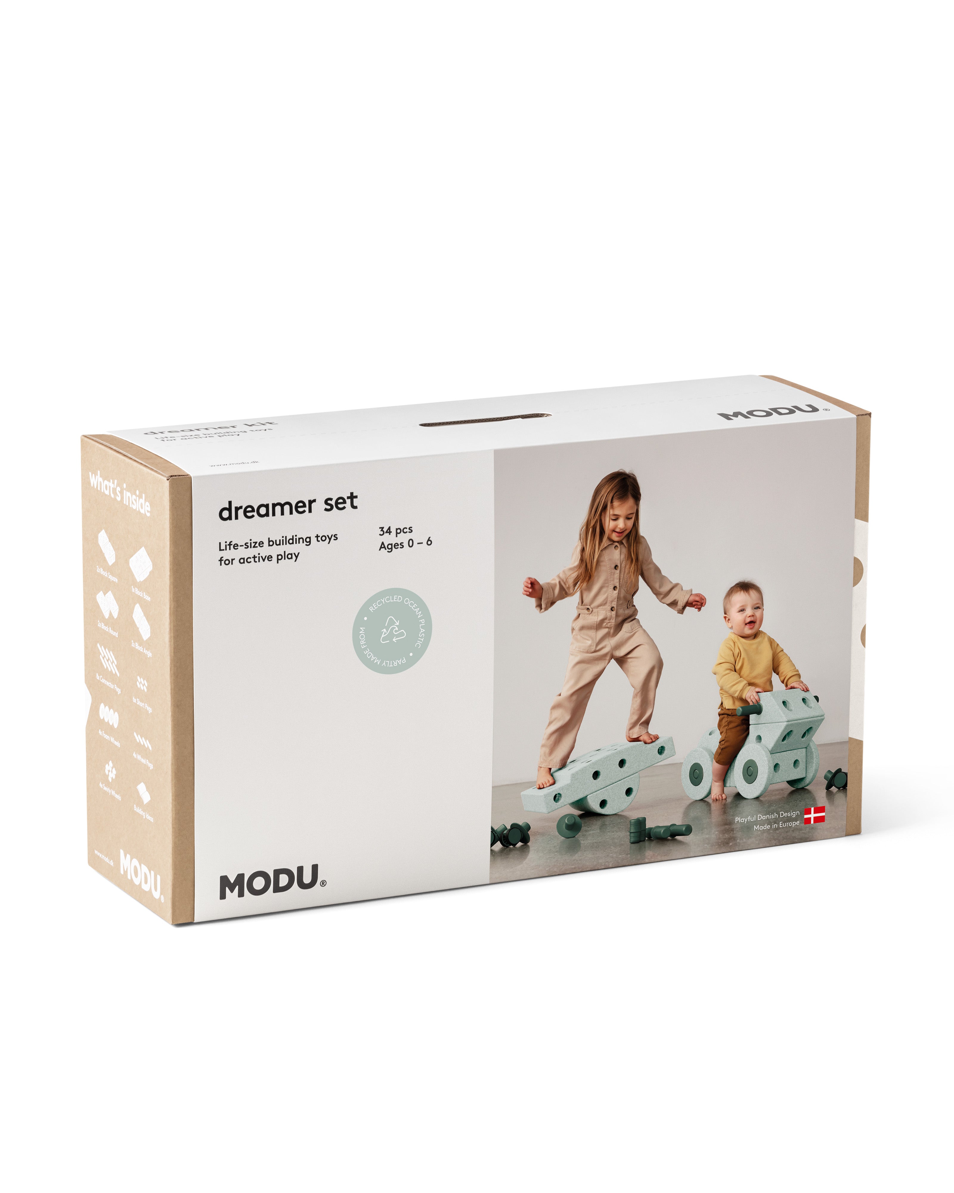 MODU Dreamer-Set – modulares Bauspielzeug & motorisches Spielzeug