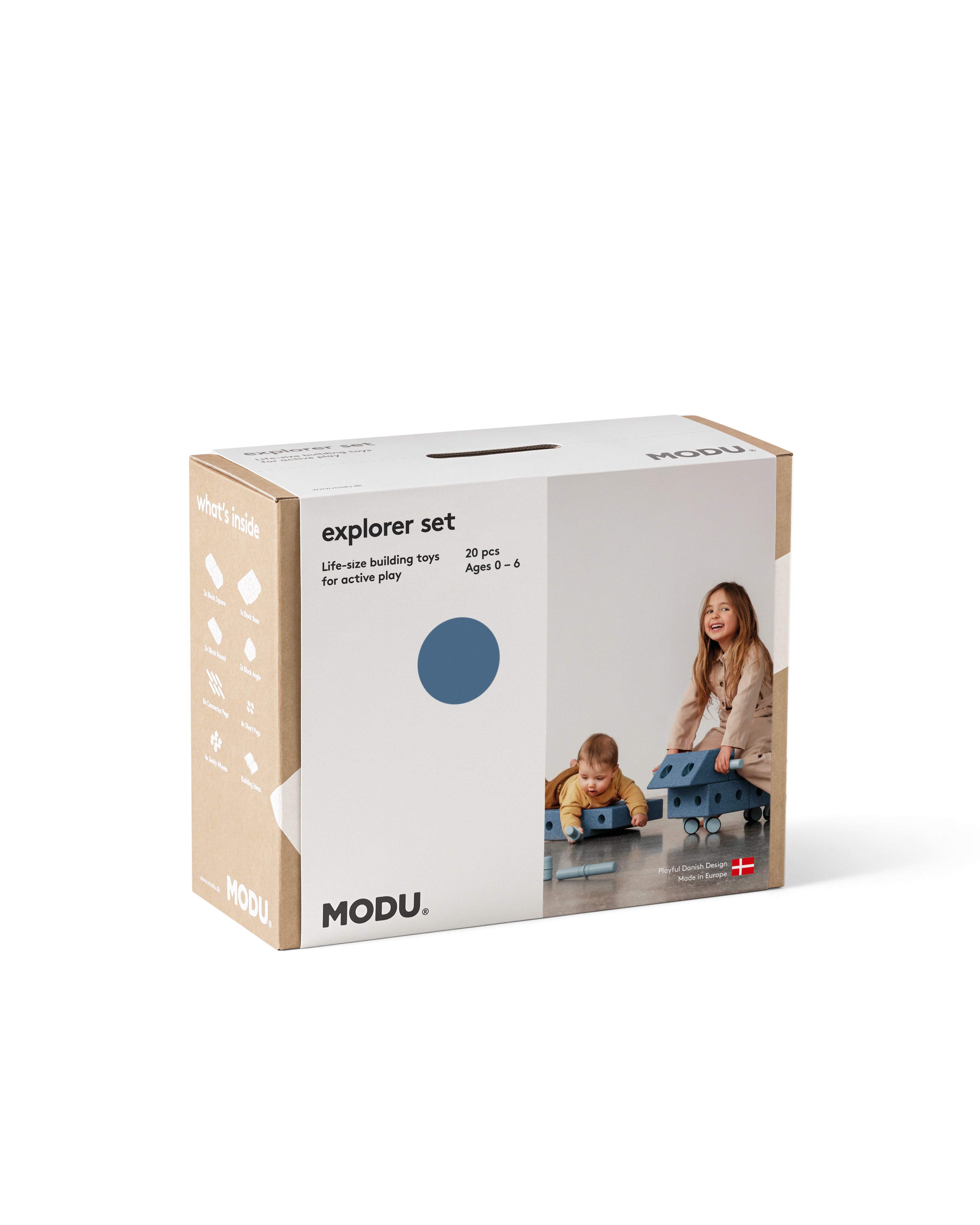 MODU Explorer Set – modulares Bauspielzeug & motorisches Spielzeug