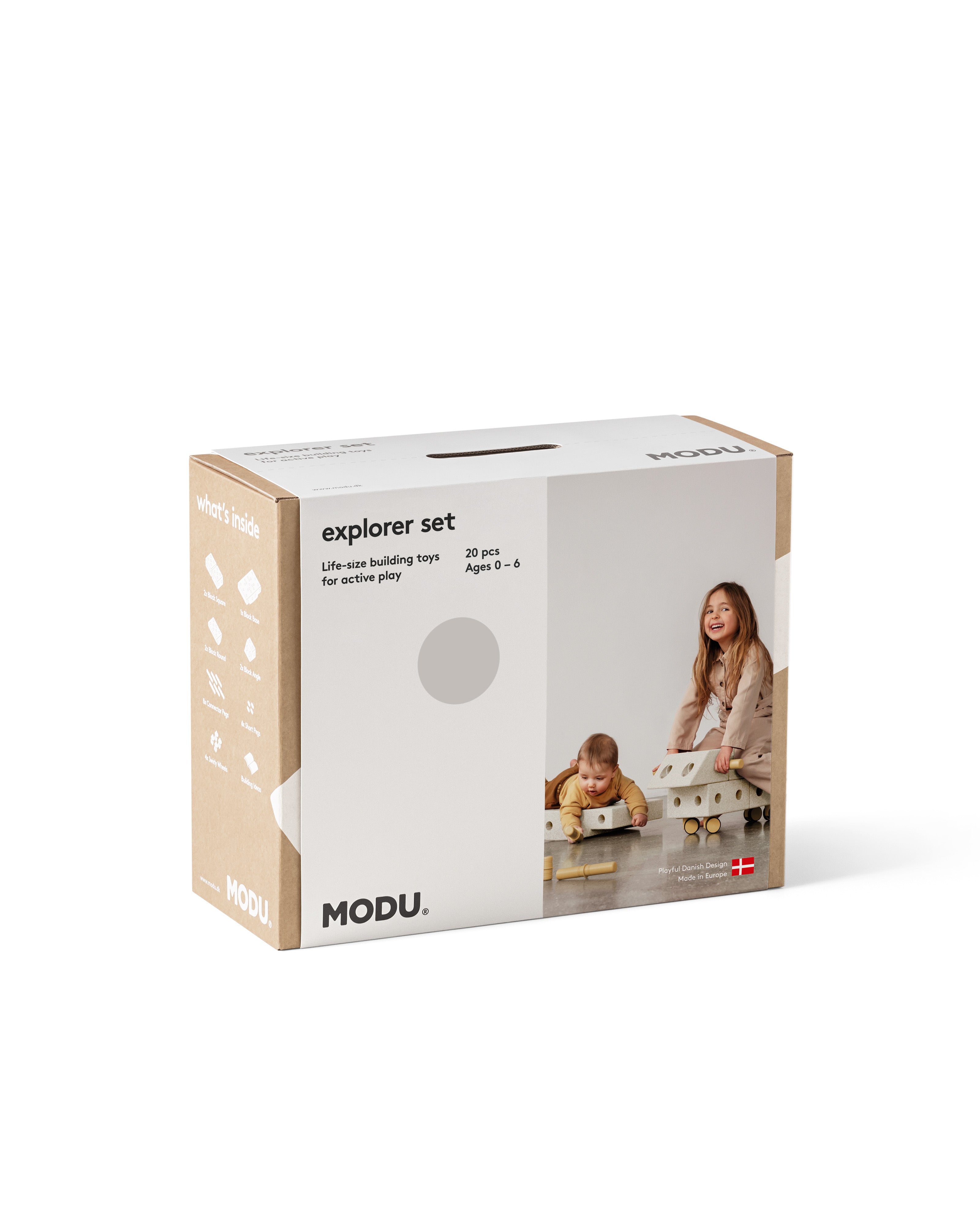 MODU Explorer Set – modulares Bauspielzeug & motorisches Spielzeug - SPECIAL EDITION