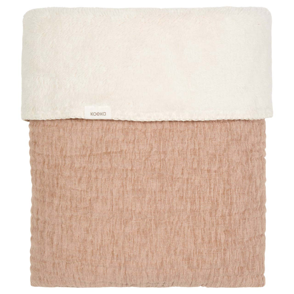 Kinderdecke Chenille mit Teddyfutter 100 × 150 cm – Koeka Rivoli