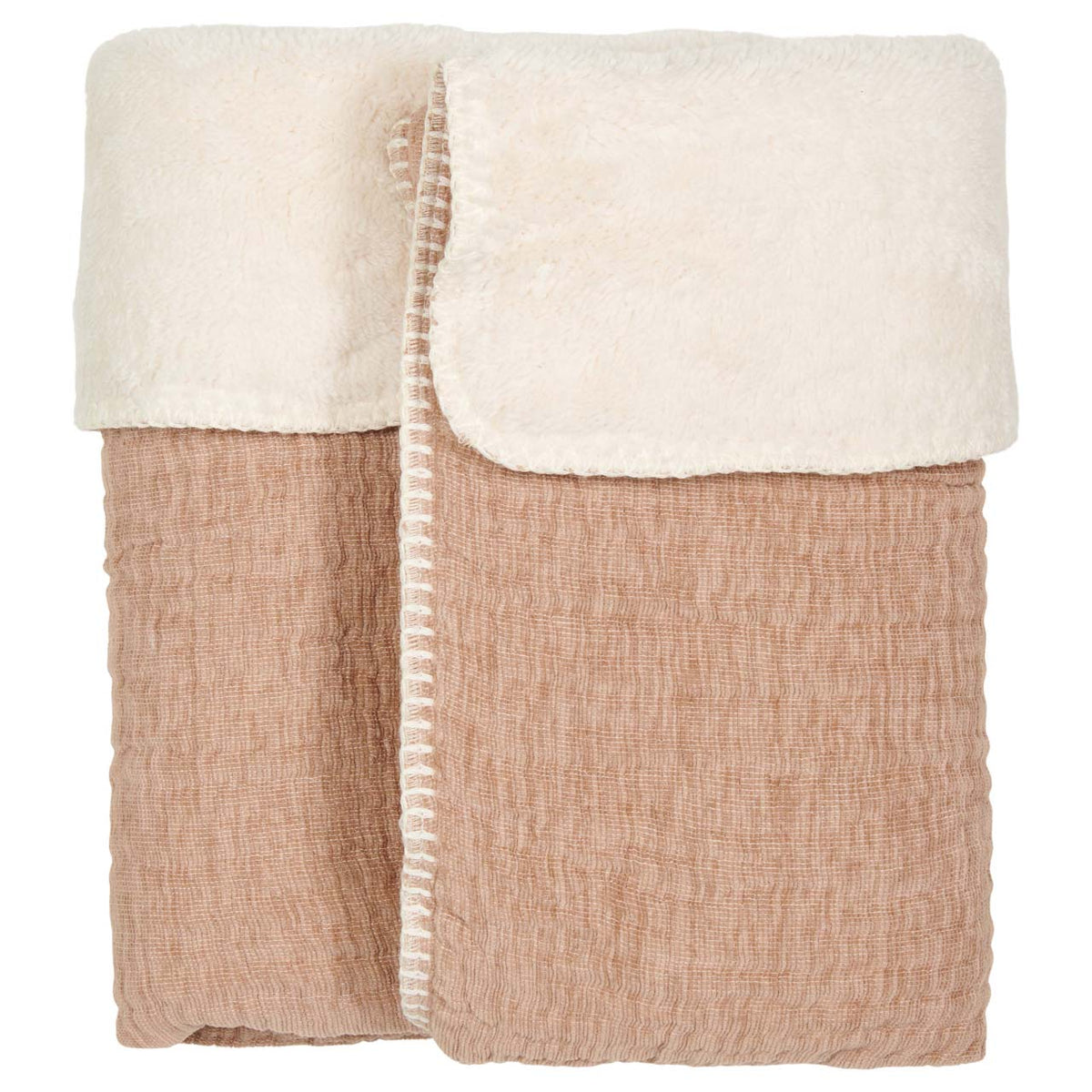 Kinderdecke Chenille mit Teddyfutter 100 × 150 cm – Koeka Rivoli