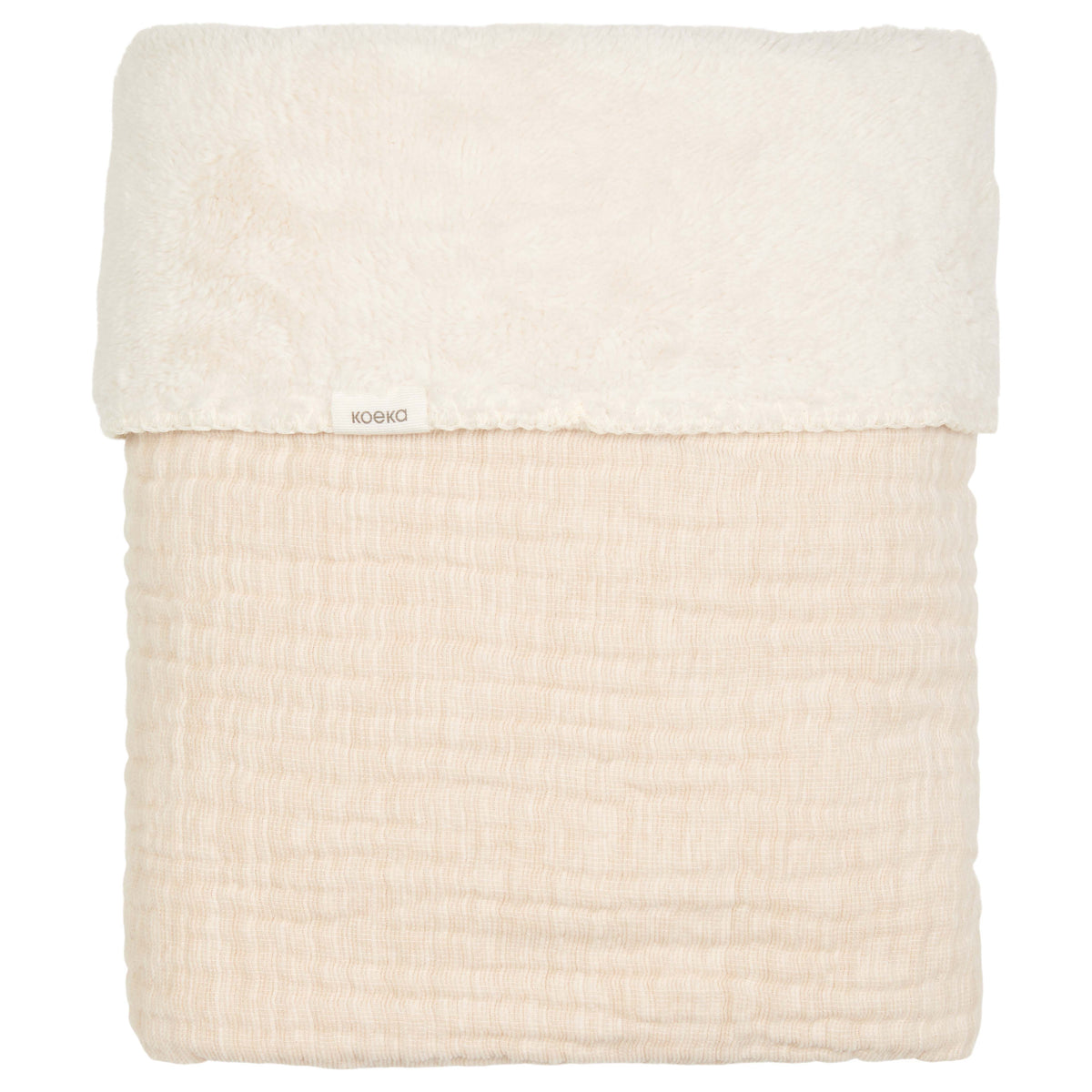 Kinderdecke Chenille mit Teddyfutter 100 × 150 cm – Koeka Rivoli