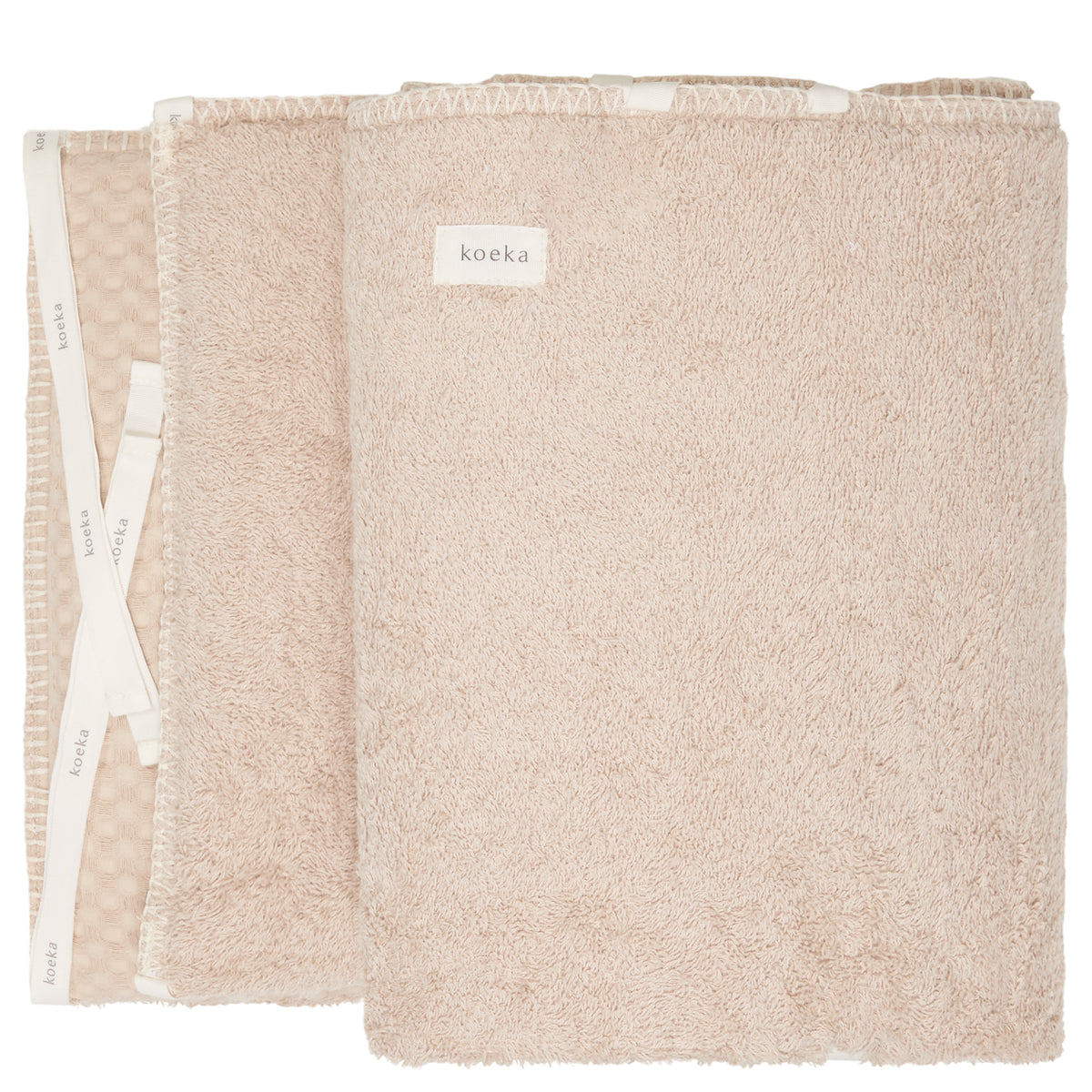 Laufstallumrandung 180 × 30 cm Waffelstoff – Koeka Amsterdam