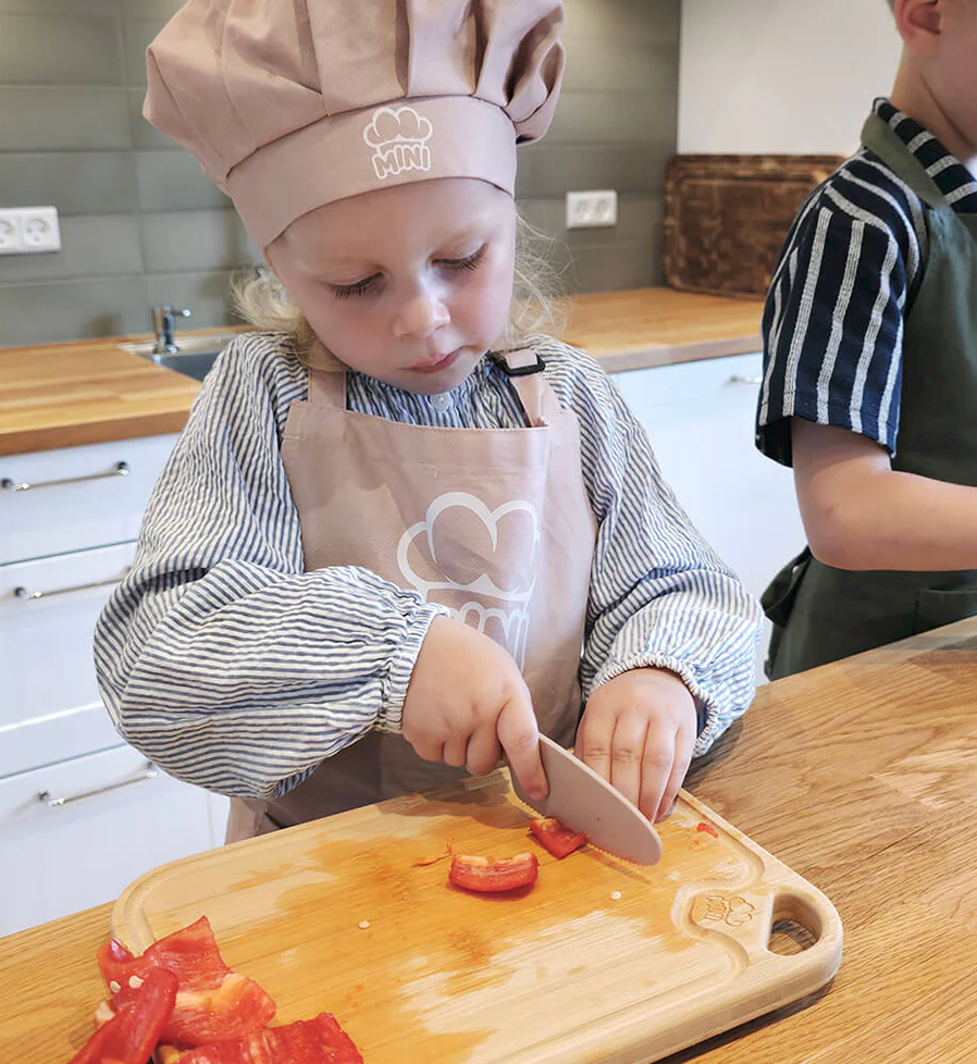 MINI Küchenset – Kindermesser Set für kleine Köche