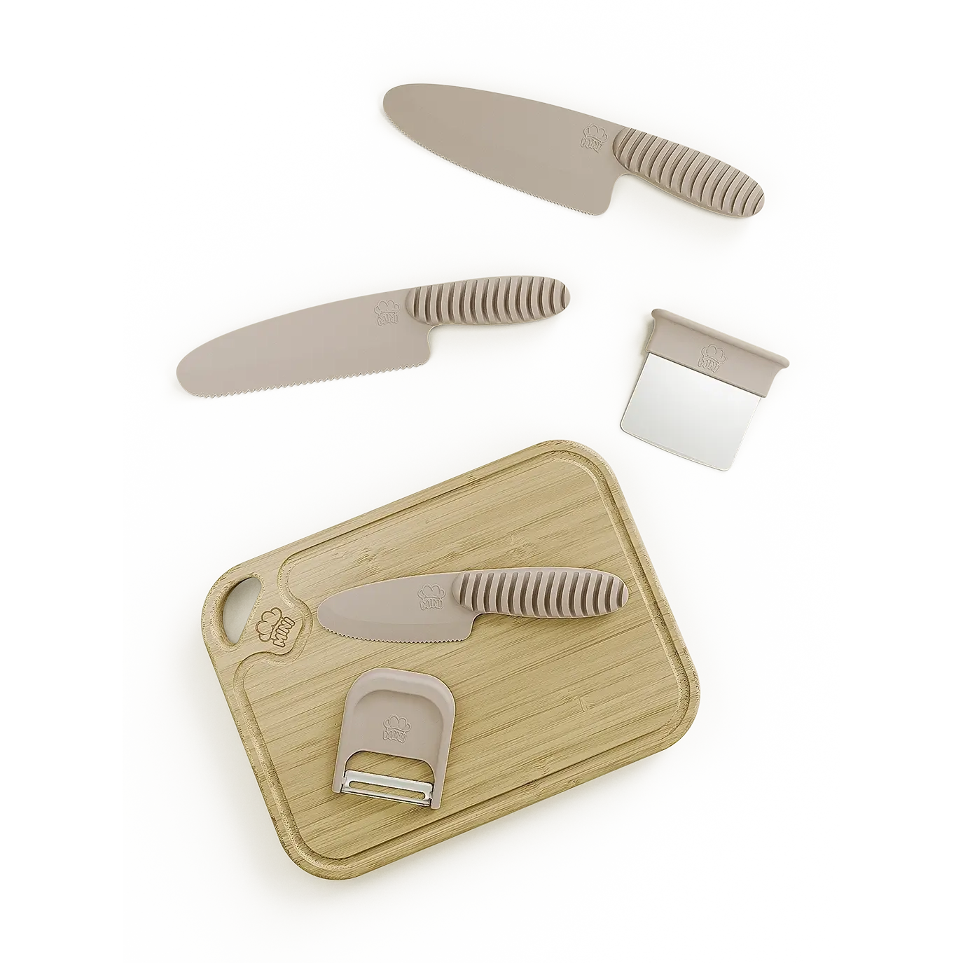 MINI Küchenset – Kindermesser Set für kleine Köche