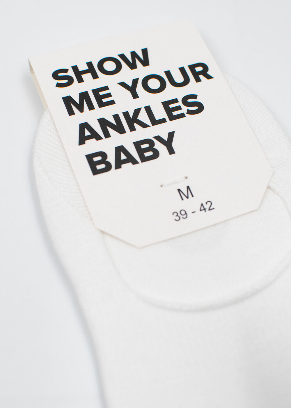 Weiße Füßlinge für Sneaker – Unsichtbar & Bequem