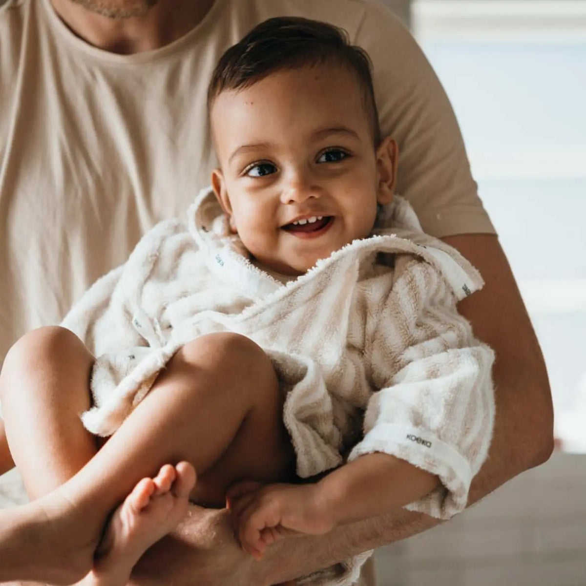 Baby Bademantel mit Kapuze – Koeka Playa
