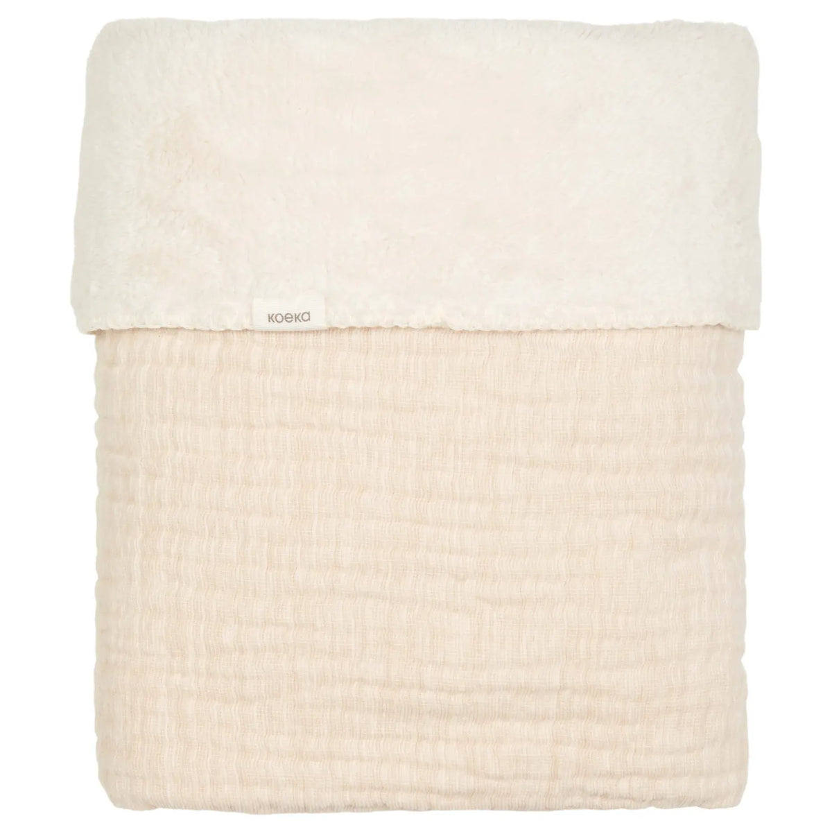Babydecke Plüsch Rivoli Warm White