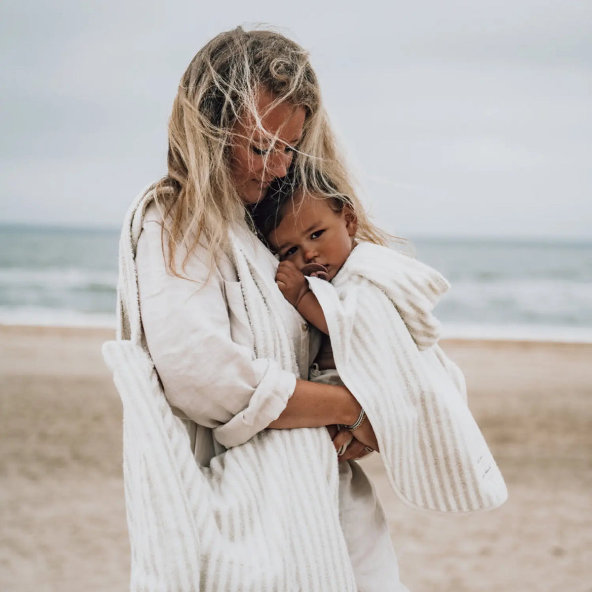 Badeponcho Baby – Koeka Playa mit Kapuze