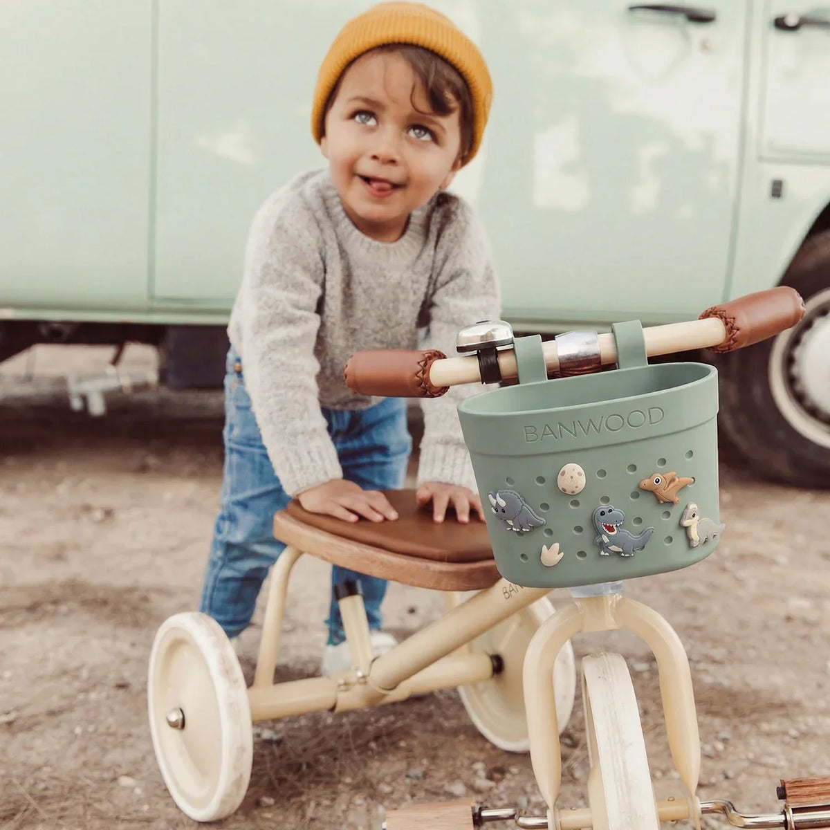 Fahrradkorb Kinder Clay – Banwood Pin & Ride Korb, Ansicht 6