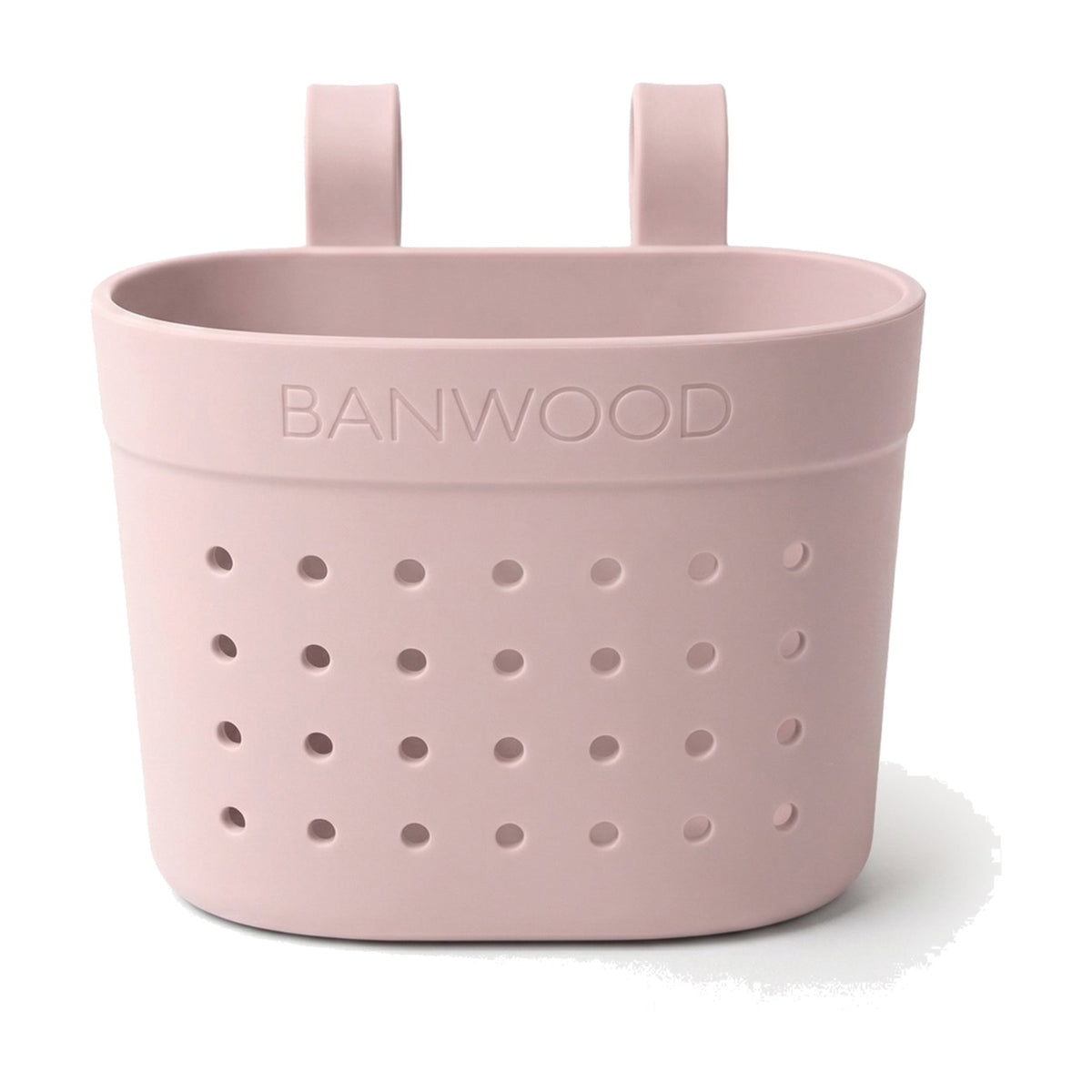 Fahrradkorb Kinder Faded Pink – Banwood Pin & Ride Korb, Produktbild