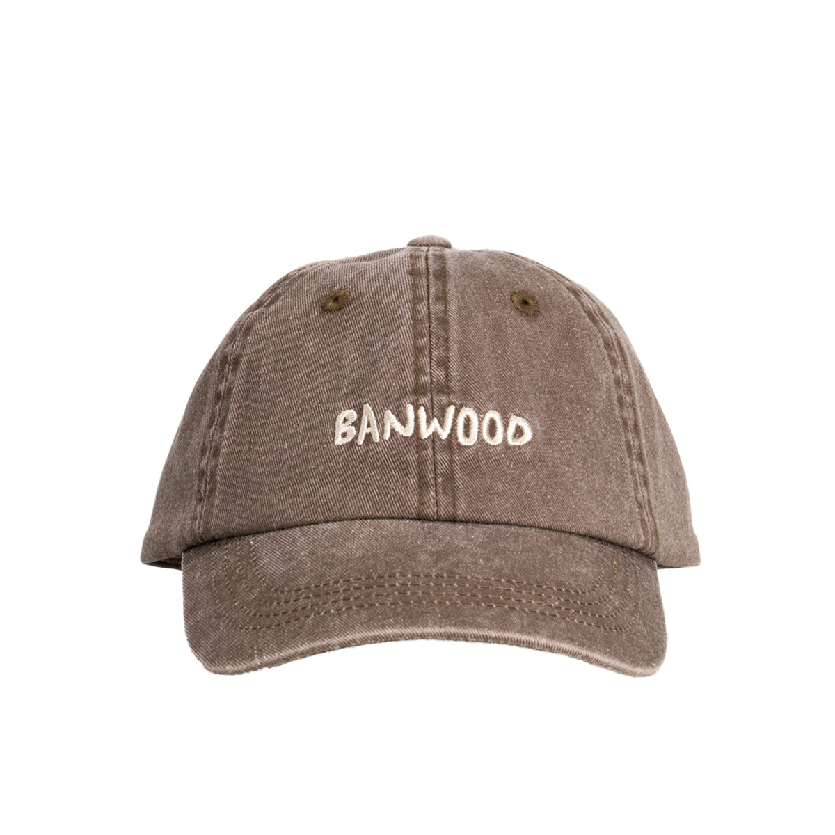Kinder Cap Braun – Banwood Washed Cap, Produktbild
