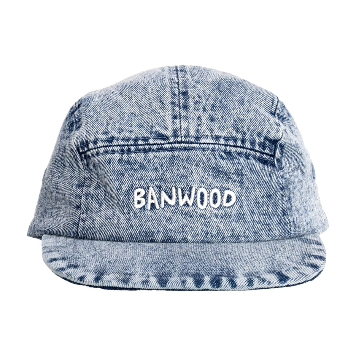 Kinder Cap Denim – Banwood Washed 5-Panel Cap, Produktbild