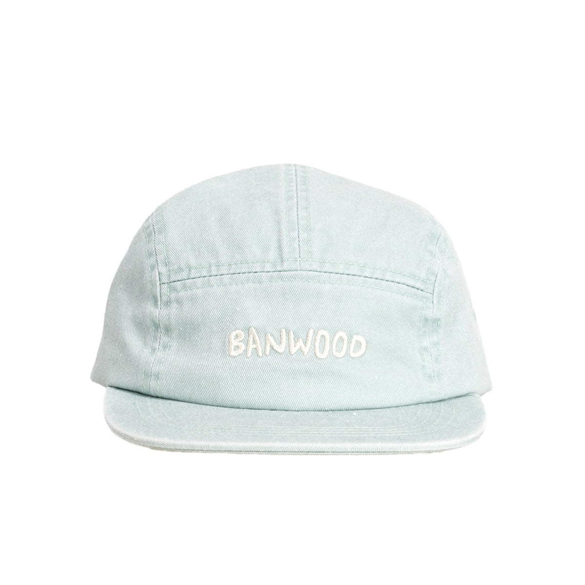Kinder Cap Pale Mint – Banwood Washed 5-Panel Cap, Produktbild