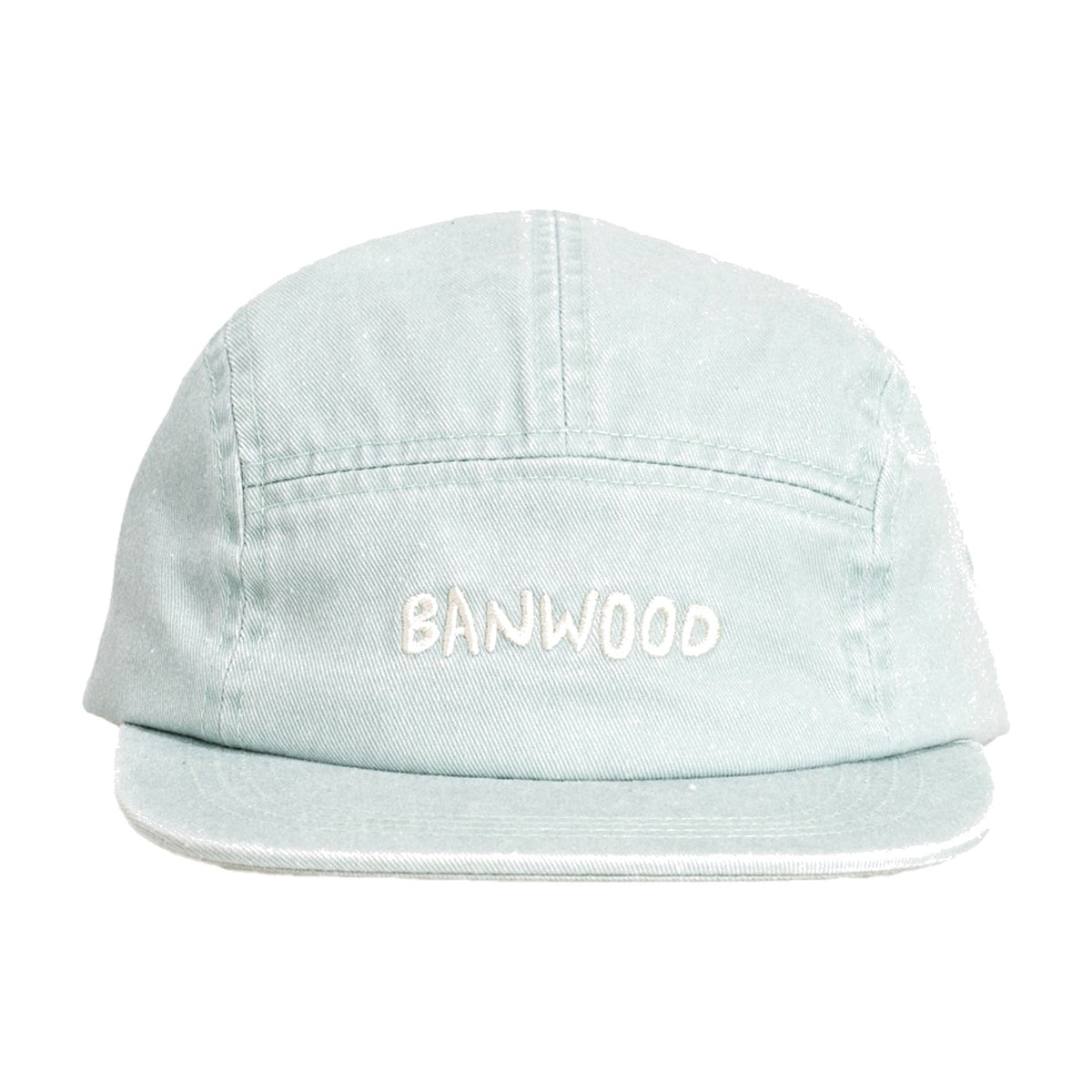 Kinder Cap Pale Mint – Banwood Washed 5-Panel Cap, Produktbild