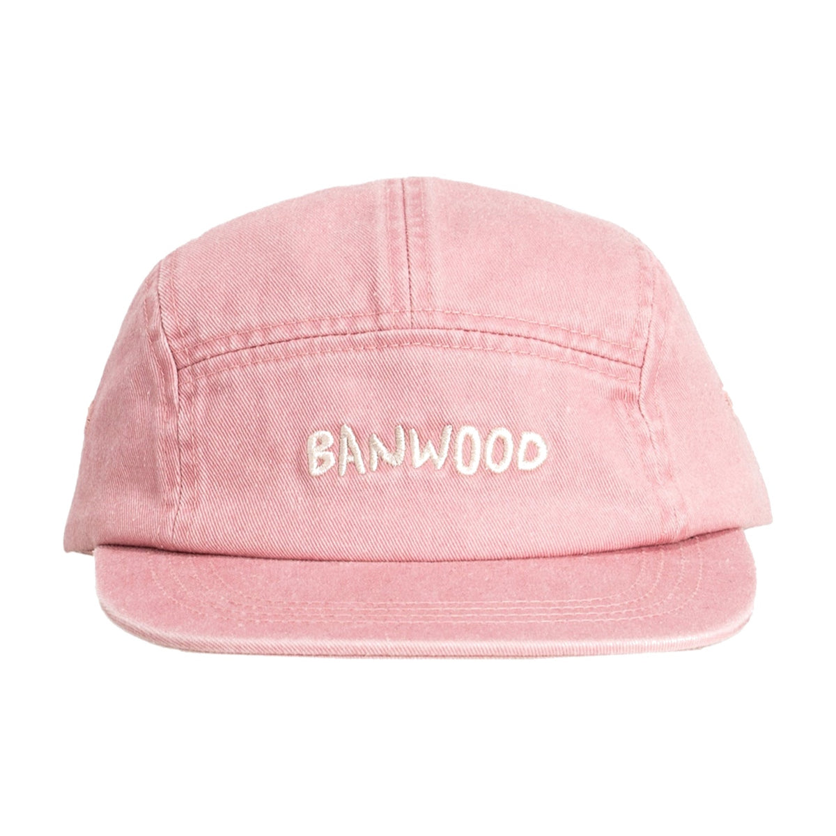 Kinder Cap Rosa – Banwood Washed 5-Panel Cap, Produktbild