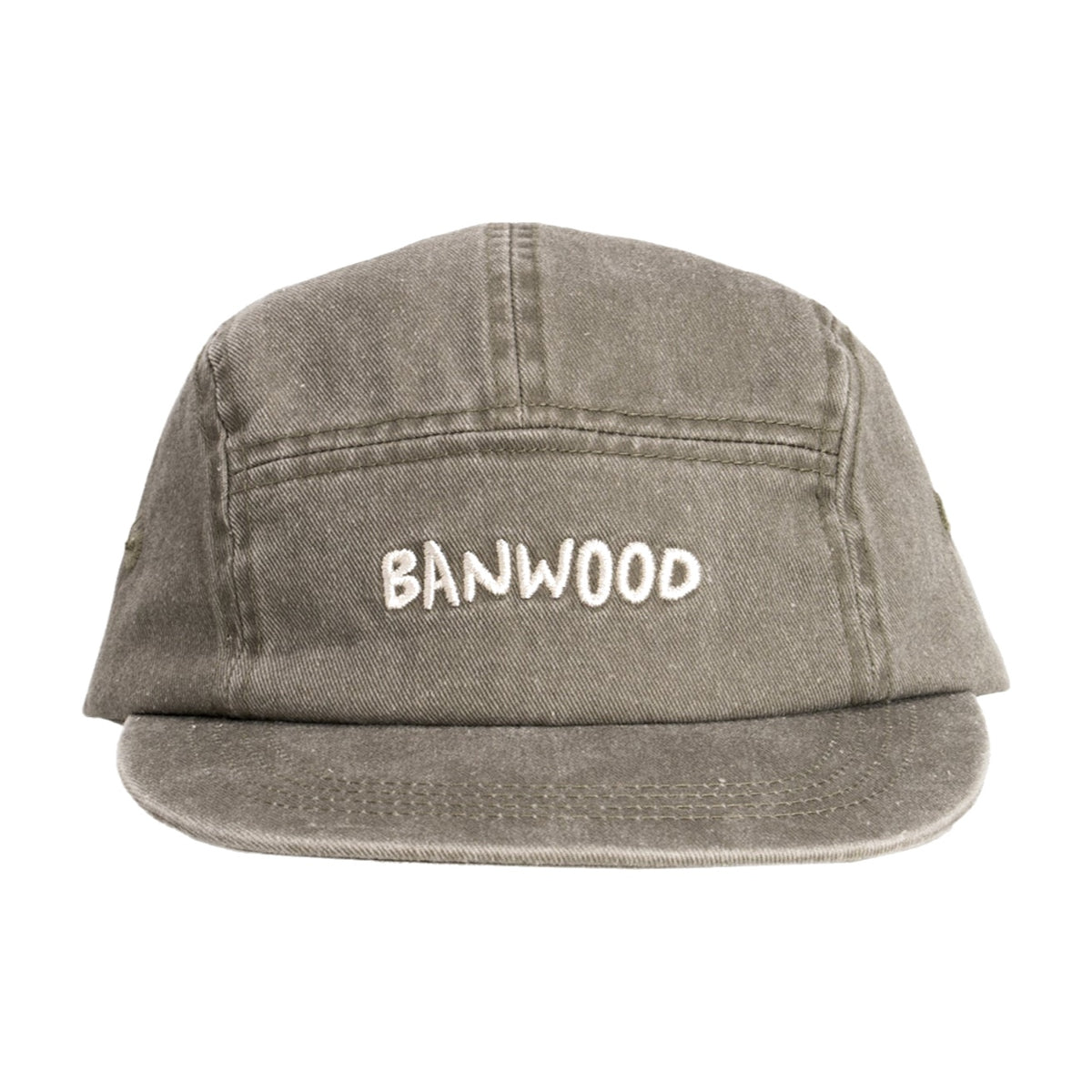 Kinder Cap Salbei – Banwood Washed 5-Panel Cap, Produktbild
