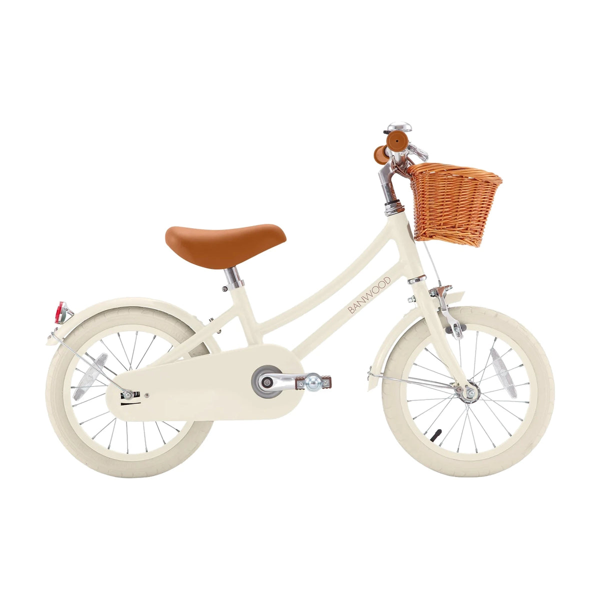 Kinderfahrrad 14 Zoll Creme – Banwood Classic Bike, Produktbild