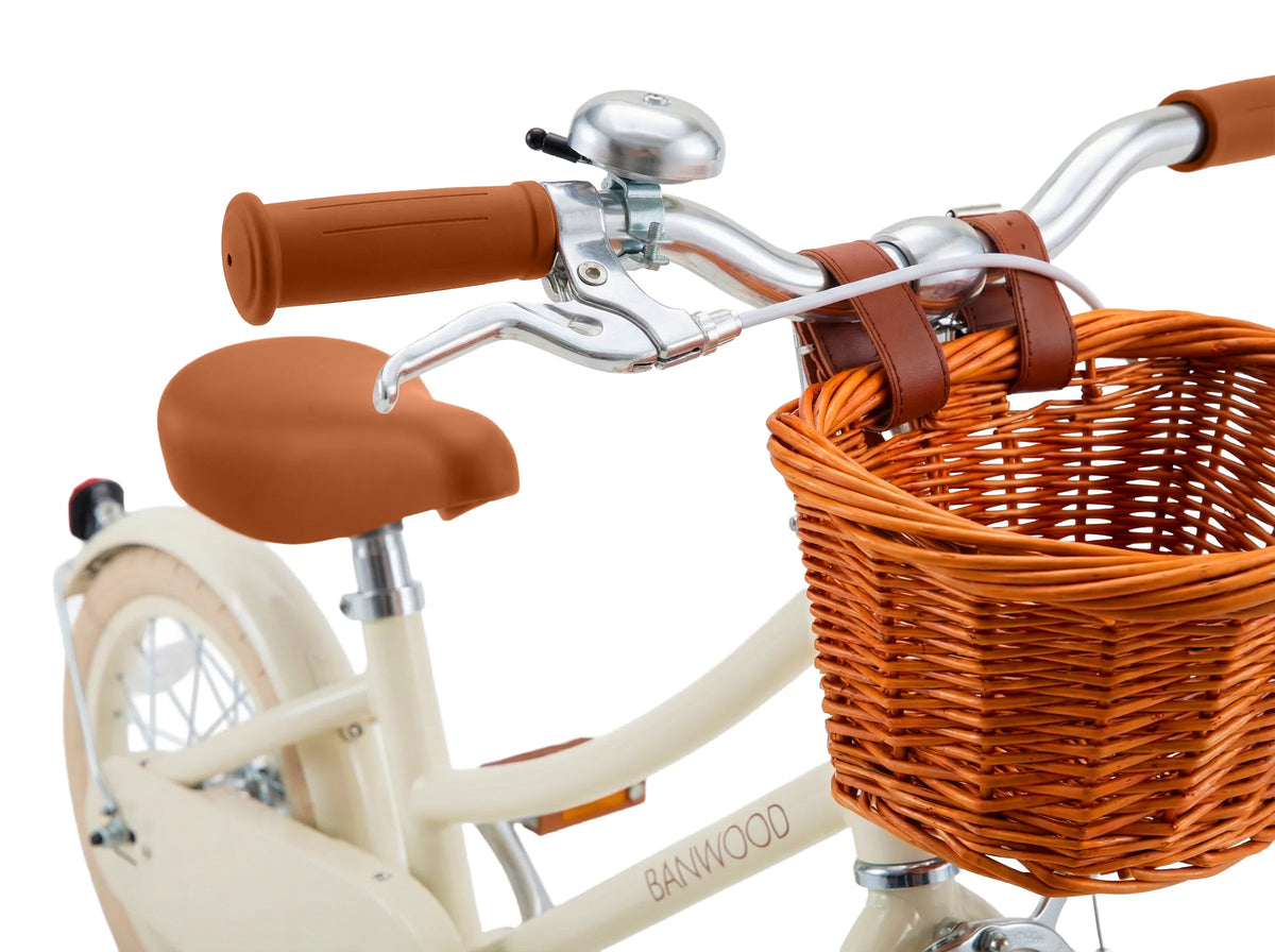 Kinderfahrrad 14 Zoll Creme – Banwood Classic Bike, Ansicht 5