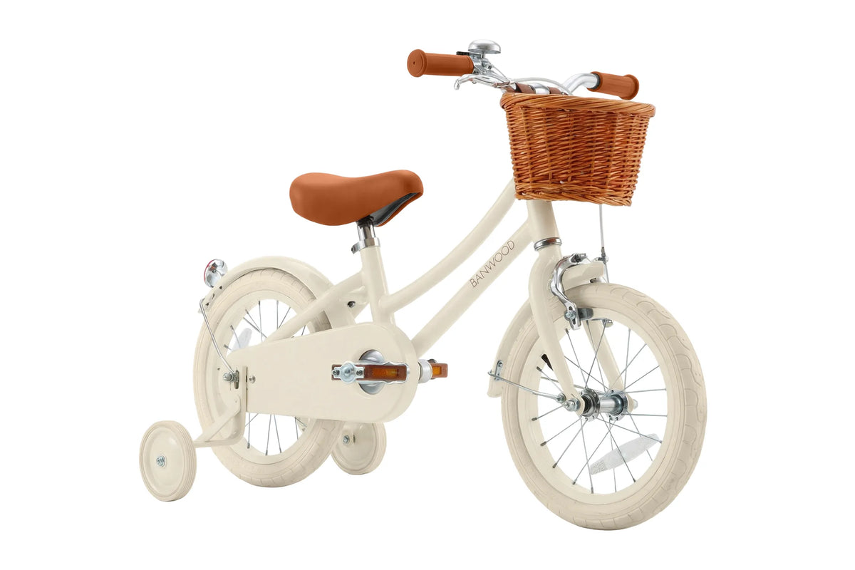 Kinderfahrrad 14 Zoll Creme – Banwood Classic Bike, Ansicht 6