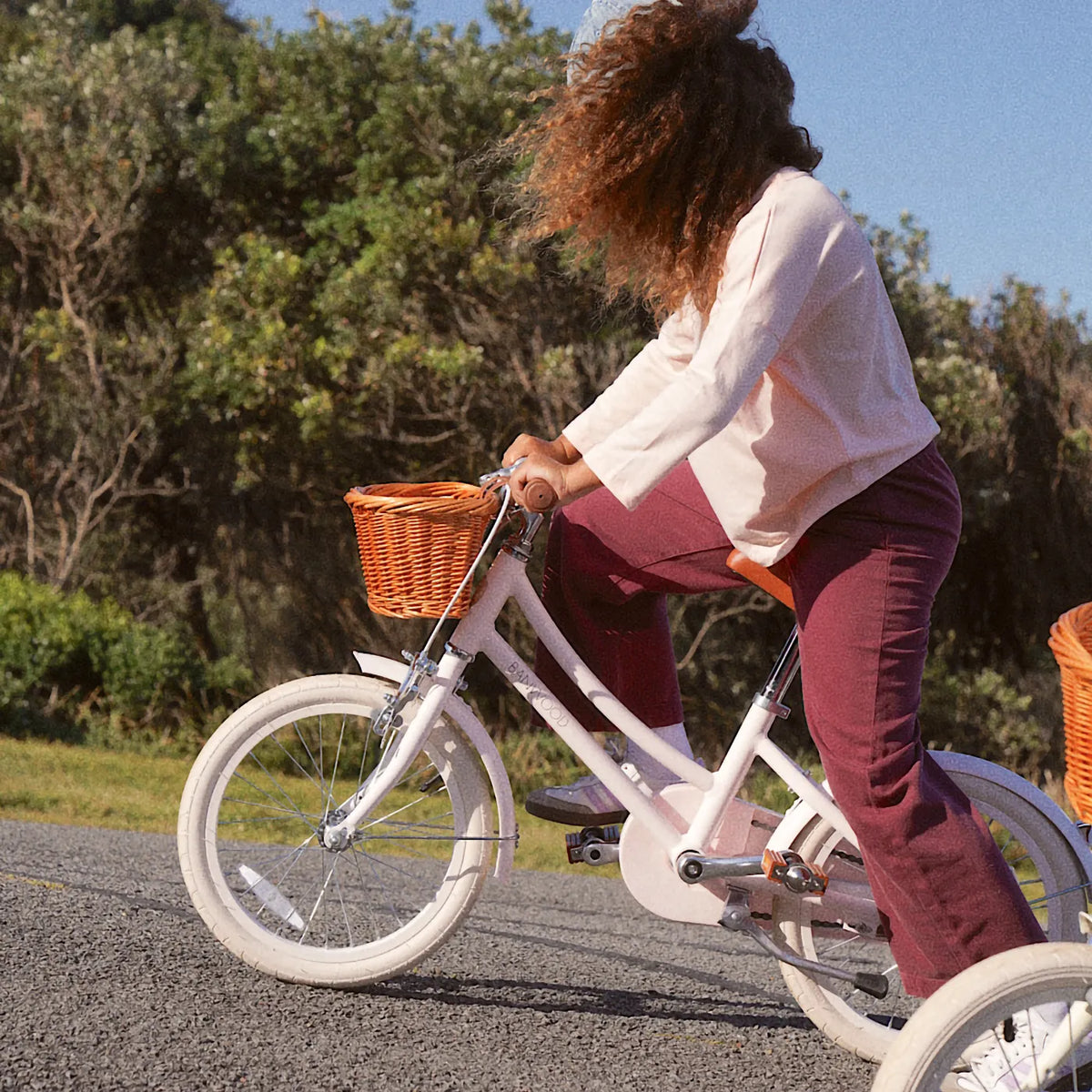 Kinderfahrrad 14 Zoll Rosa – Banwood Classic Bike, Ansicht 2