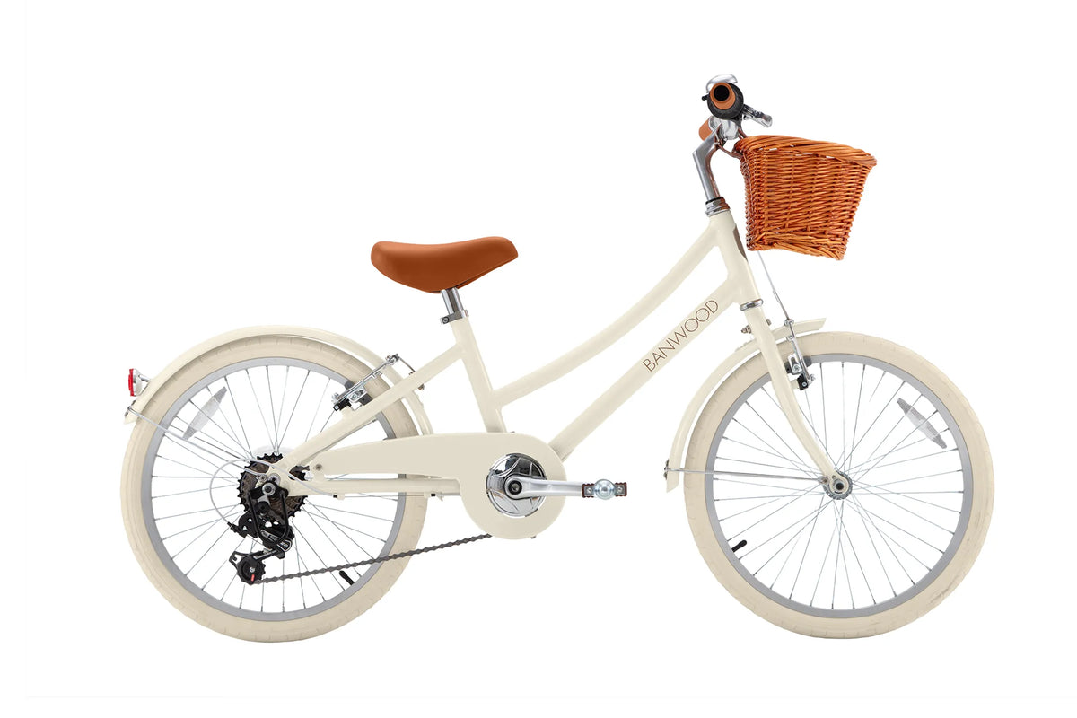 Kinderfahrrad 20 Zoll Creme – Banwood Classic Bike, Produktbild