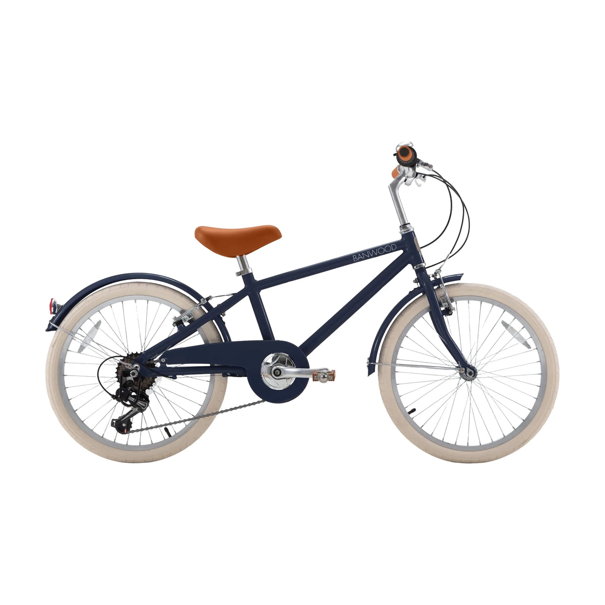 Kinderfahrrad 20 Zoll Marineblau – Banwood Classic Bike, Produktbild
