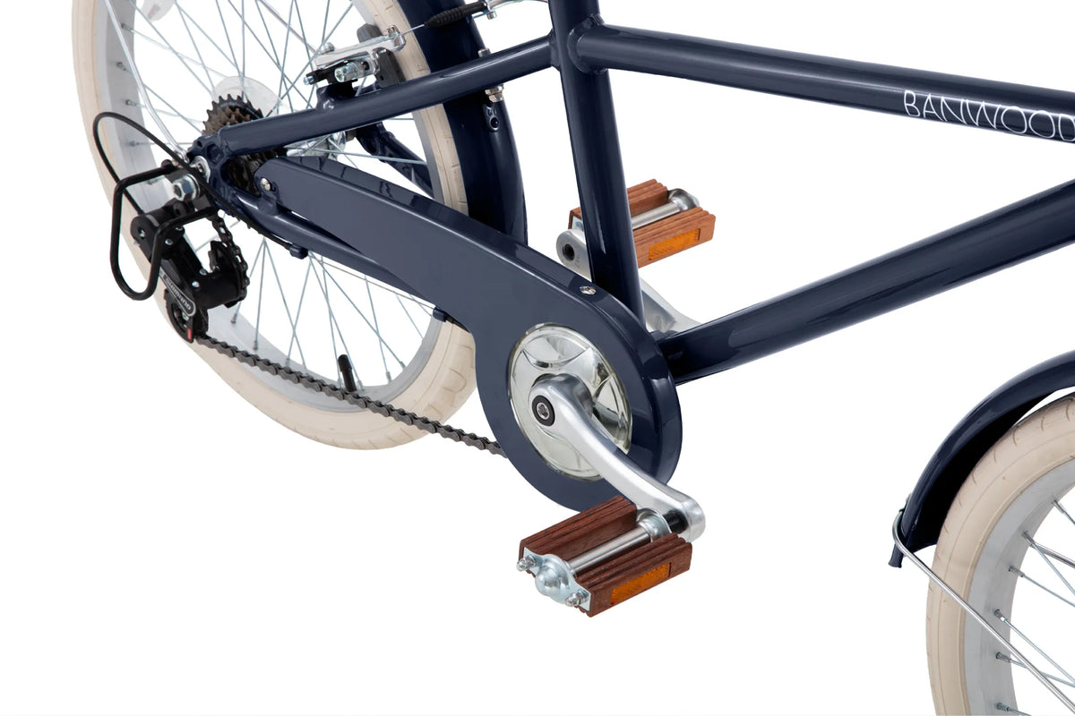 Kinderfahrrad 20 Zoll Marineblau – Banwood Classic Bike, Ansicht 4