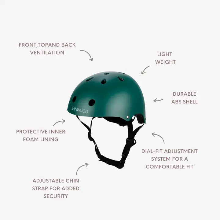Kinderhelm Grün – Banwood Classic Helm, Ansicht 5