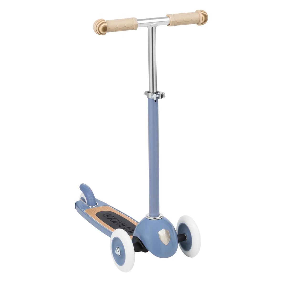 Kinderroller 3 Räder Blau – Banwood Vintage Scooter, Ansicht 8