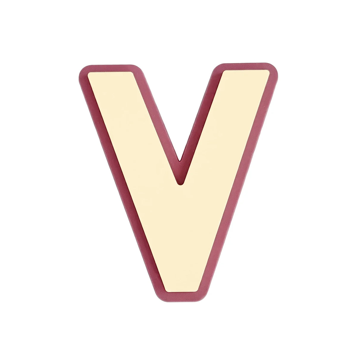 Korb-Pin Buchstabe V – Banwood Pin & Ride