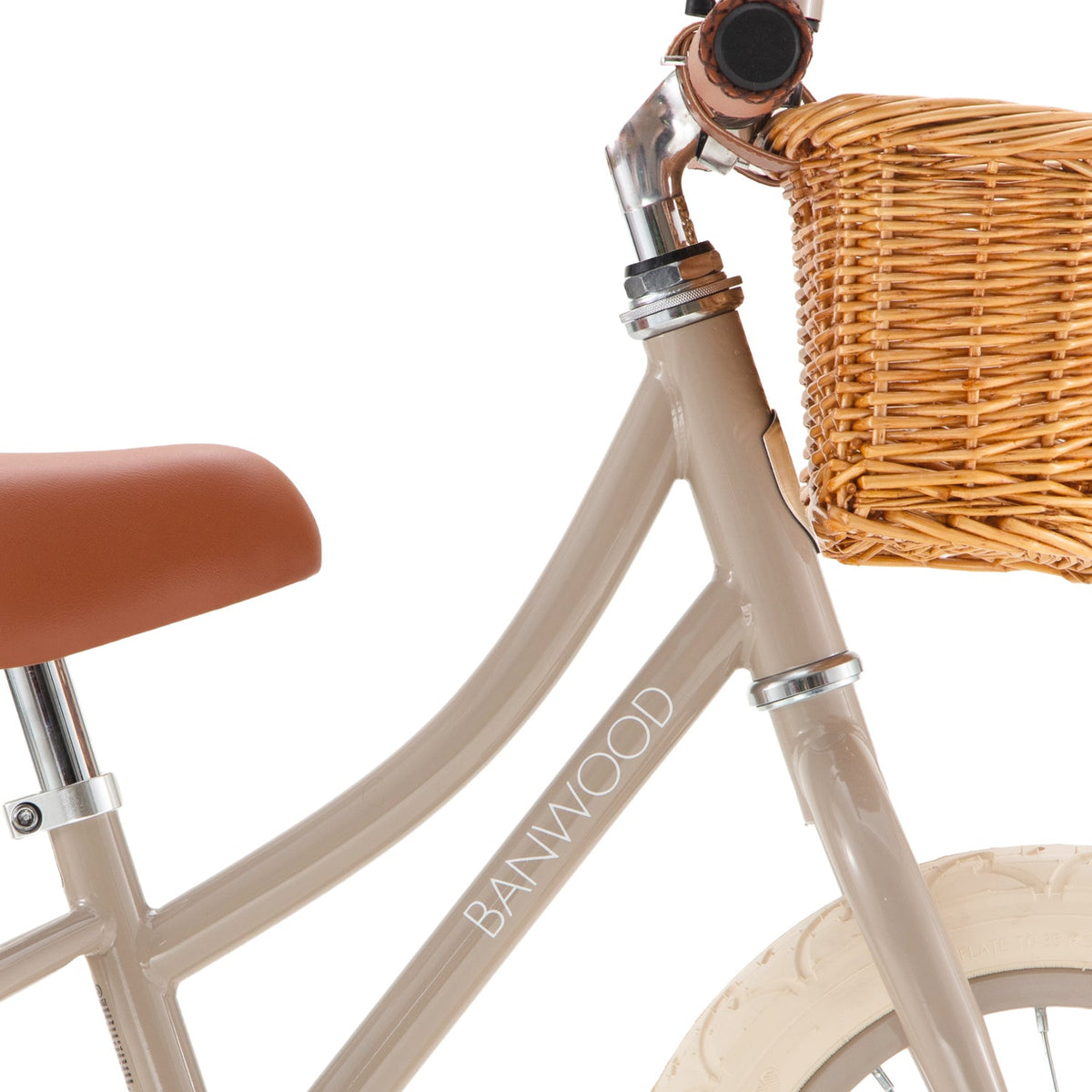 Laufrad 12 Zoll Beige – Banwood First Go, Ansicht 3