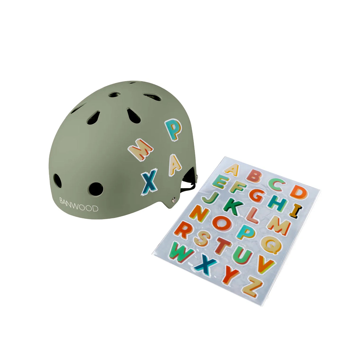 Reflektor-Sticker Buntes Alphabet – Banwood, Ansicht 5